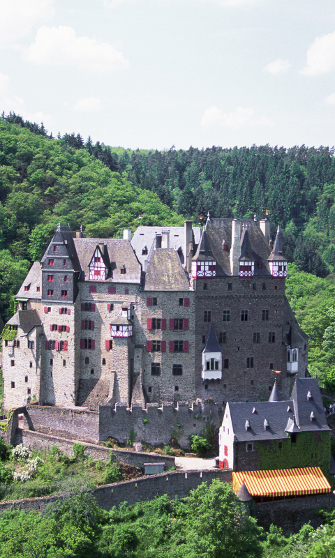 Download mobile wallpaper Castles, Eltz Castle, Man Made for free.