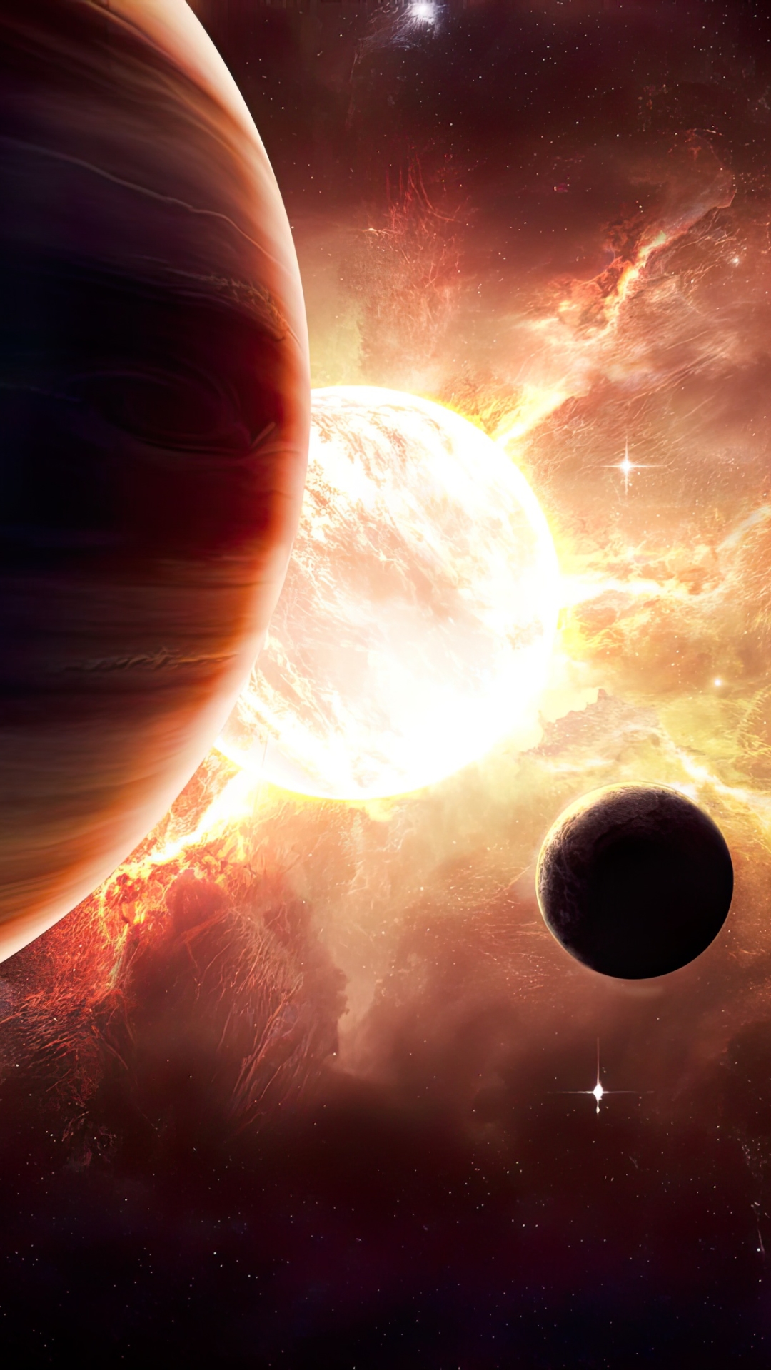 Download mobile wallpaper Space, Planet, Sci Fi for free.