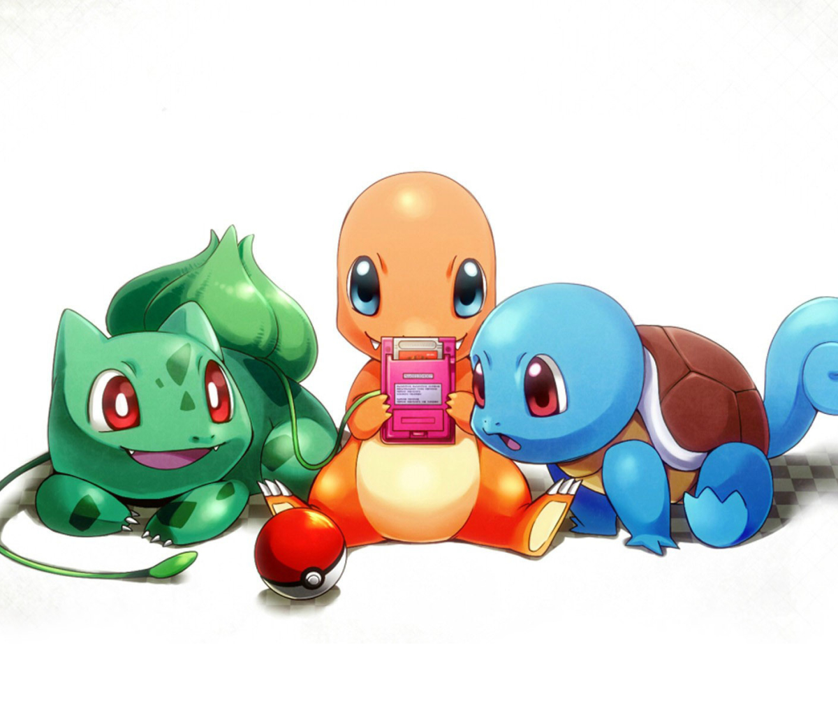 Descarga gratuita de fondo de pantalla para móvil de Pokémon, Animado, Bulbasaur (Pokémon), Charmander (Pokémon), Squirtle (Pokémon).