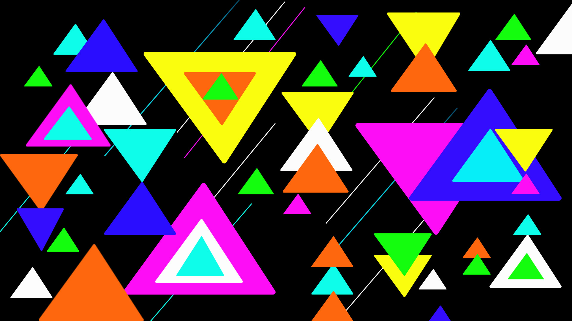 Téléchargez gratuitement l'image Abstrait, Formes, Coloré, Triangle, Géométrie sur le bureau de votre PC