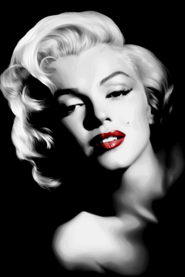 Handy-Wallpaper Marilyn Monroe, Gesicht, Berühmtheiten kostenlos herunterladen.