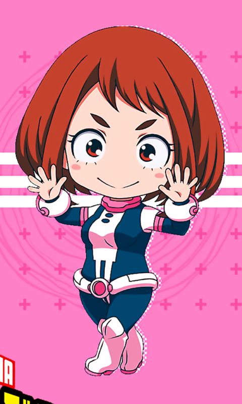 Baixar papel de parede para celular de Anime, Chibi, Minha Academia De Heróis, Ochaco Uraraka gratuito.