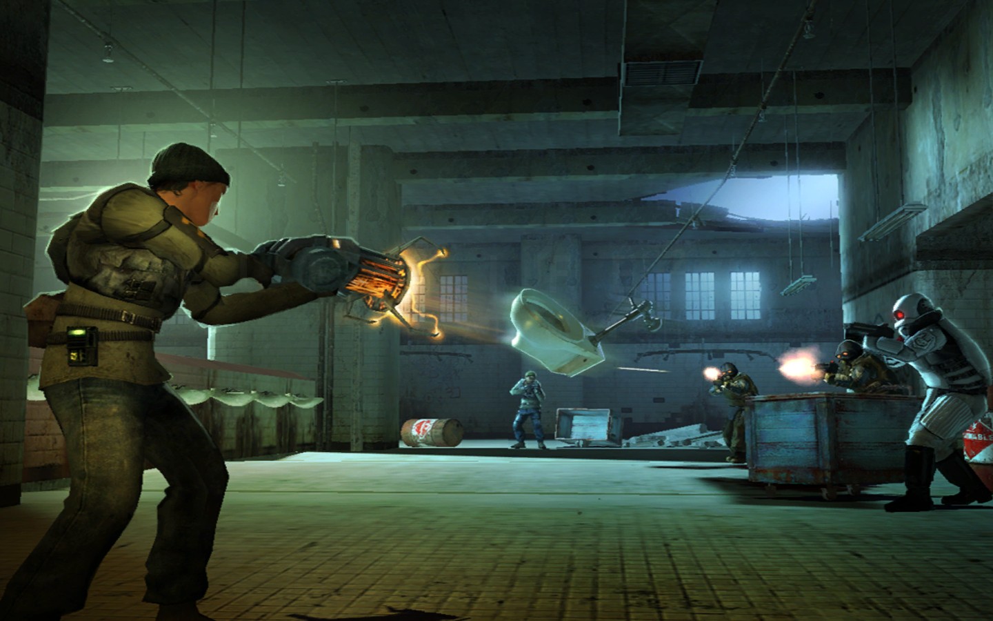 Handy-Wallpaper Computerspiele, Half Life 2 kostenlos herunterladen.