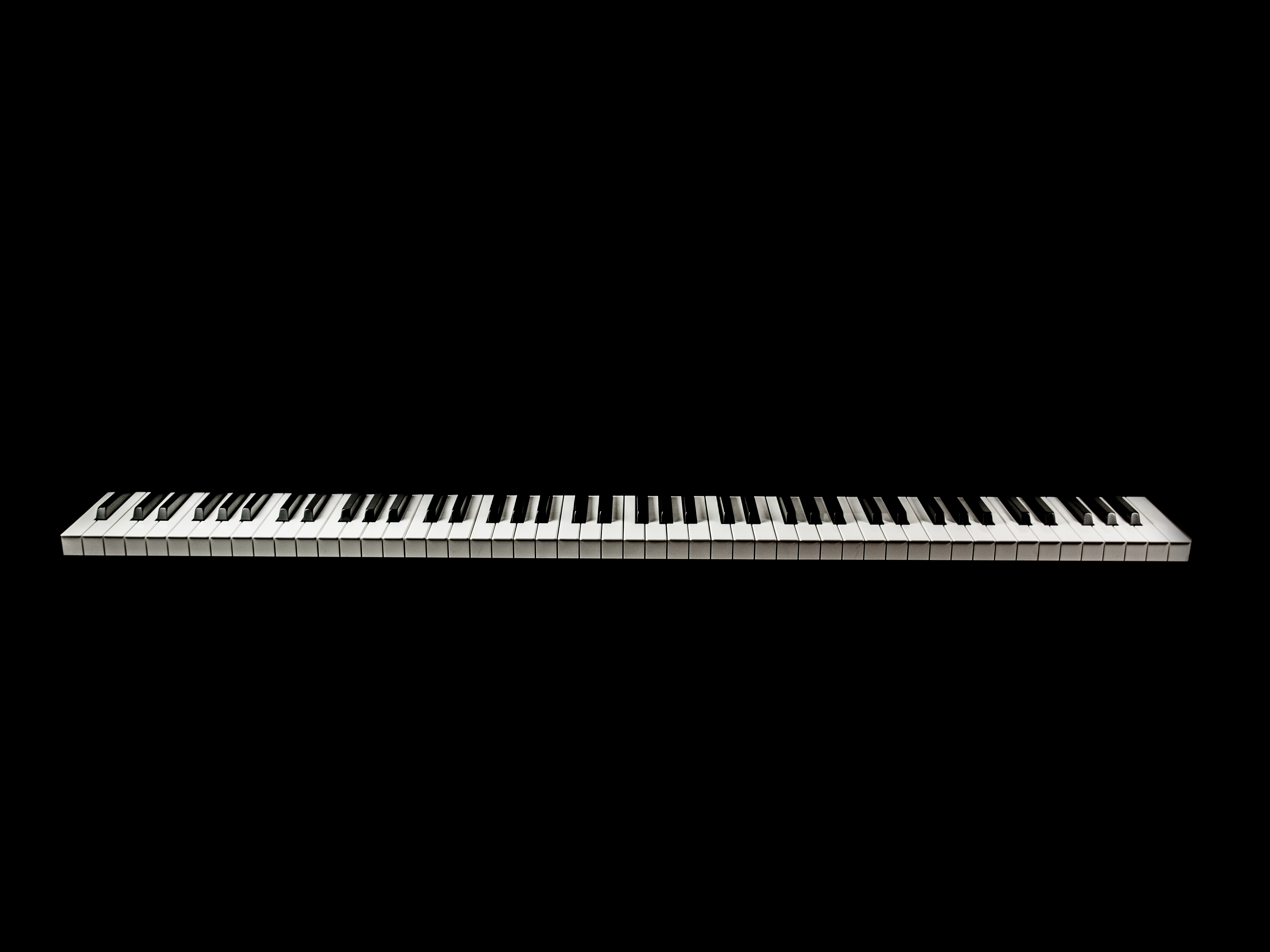 piano, music, minimalism, bw, chb, keys