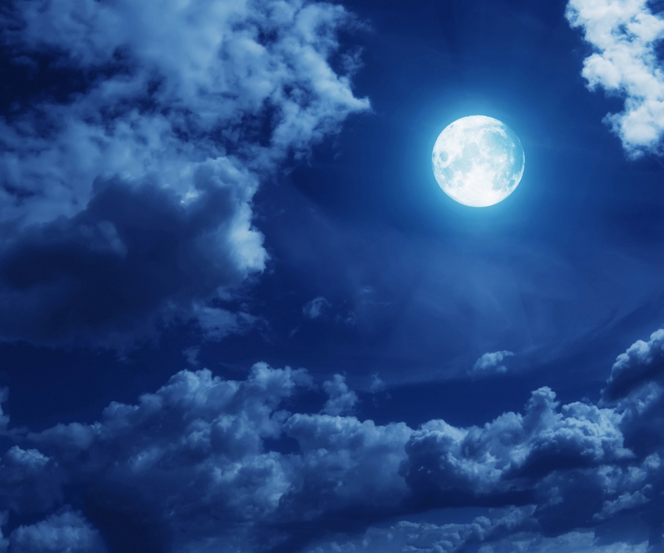 Free download wallpaper Nature, Sky, Night, Moon, Earth, Cloud on your PC desktop