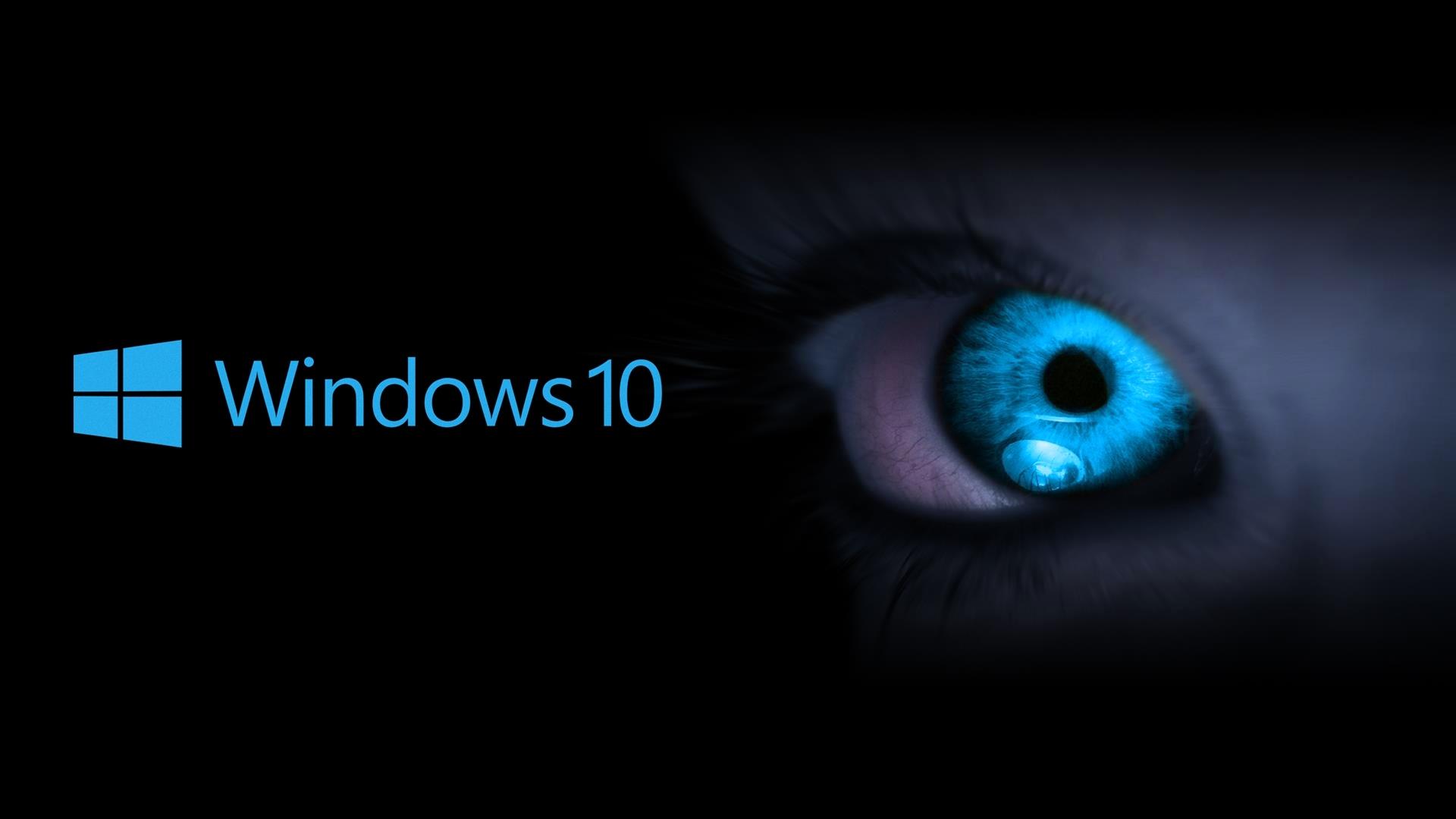 365283 télécharger le fond d'écran windows 10, technologie, yeux bleus, les fenêtres - économiseurs d'écran et images gratuitement