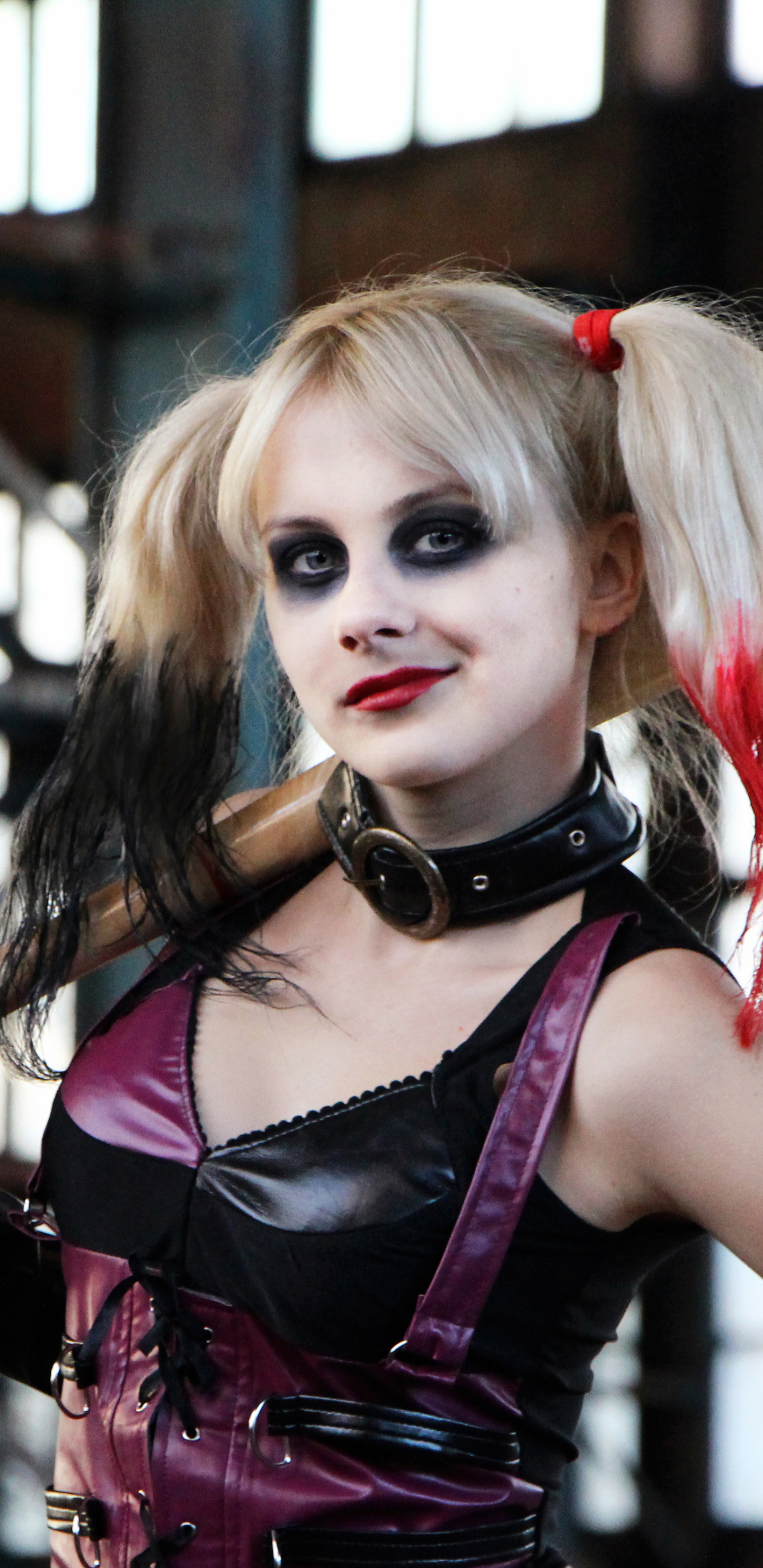 Handy-Wallpaper Frauen, Harley Quinn, Cosplay kostenlos herunterladen.