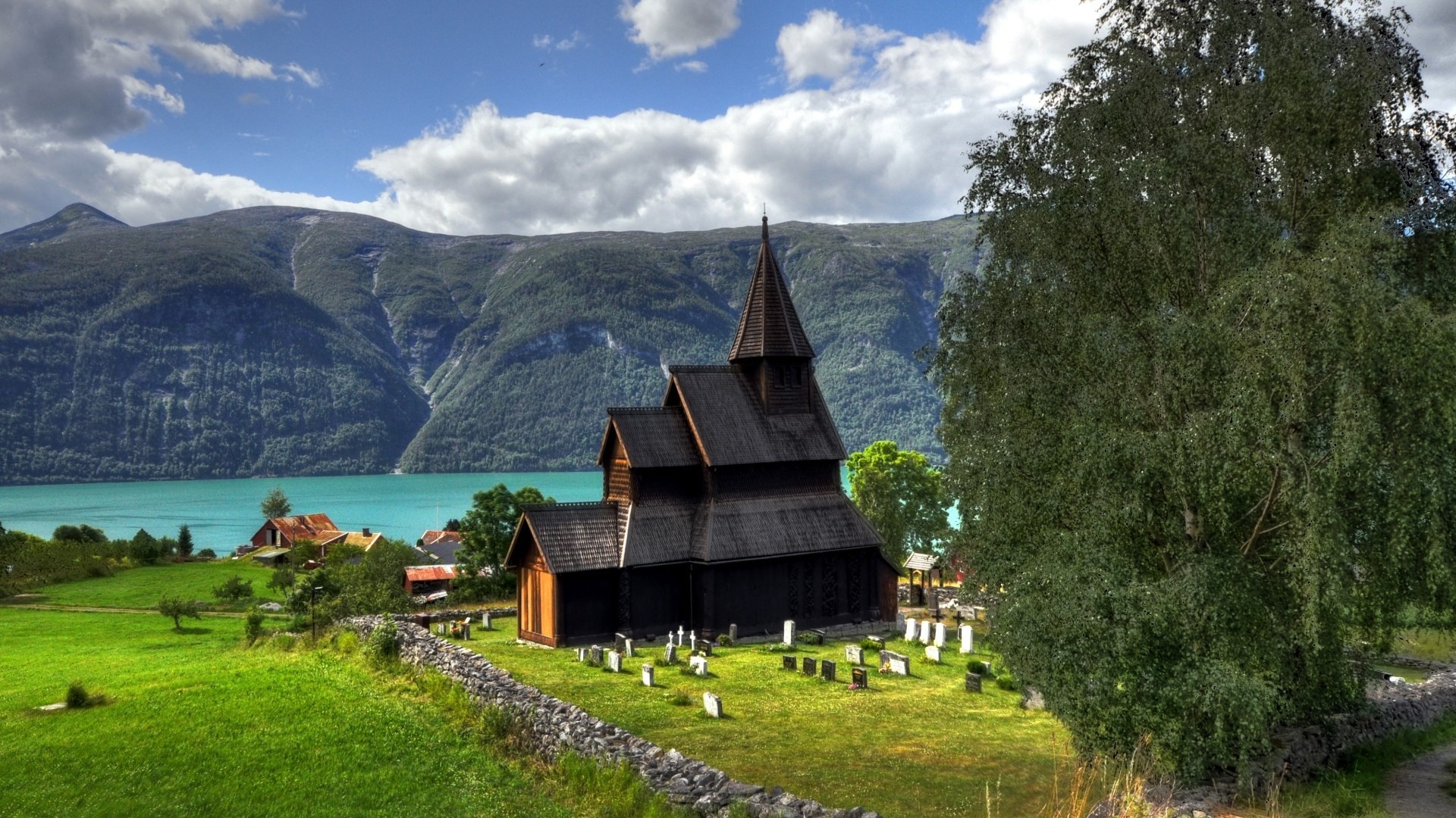 752556 télécharger l'image norvège, religieux, chapelle, eglise, montagne - fonds d'écran et économiseurs d'écran gratuits