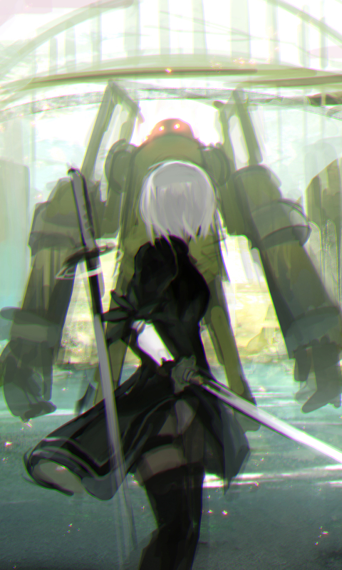 Descarga gratuita de fondo de pantalla para móvil de Videojuego, Yorha No 2 Tipo B, Nier: Automata.