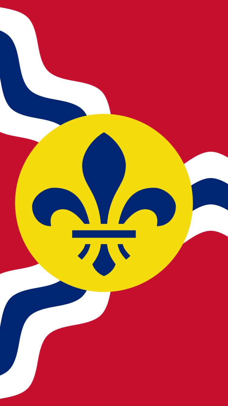 Handy-Wallpaper Verschiedenes, Flagge Von St Louis, Flaggen kostenlos herunterladen.