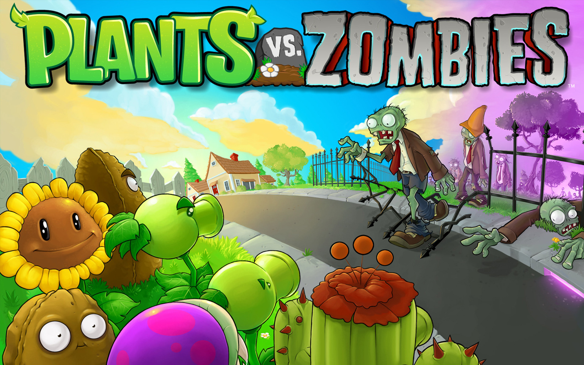 537723 скачать обои растения против зомби, видеоигры - заставки и картинки бесплатно