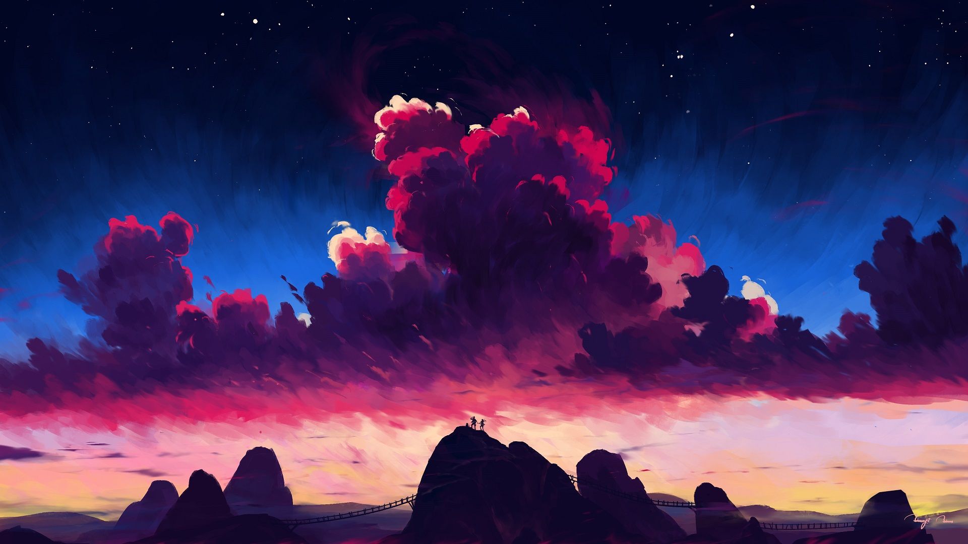 Free download wallpaper Fantasy, Sky on your PC desktop