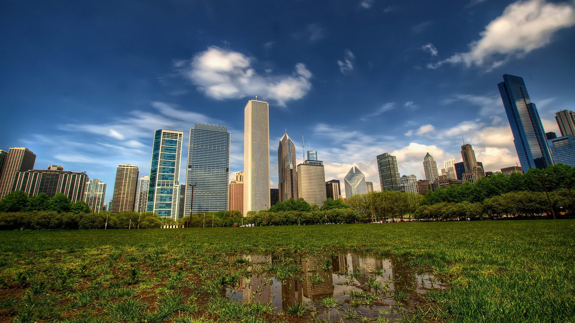 Free download wallpaper Cities, Chicago, Man Made on your PC desktop