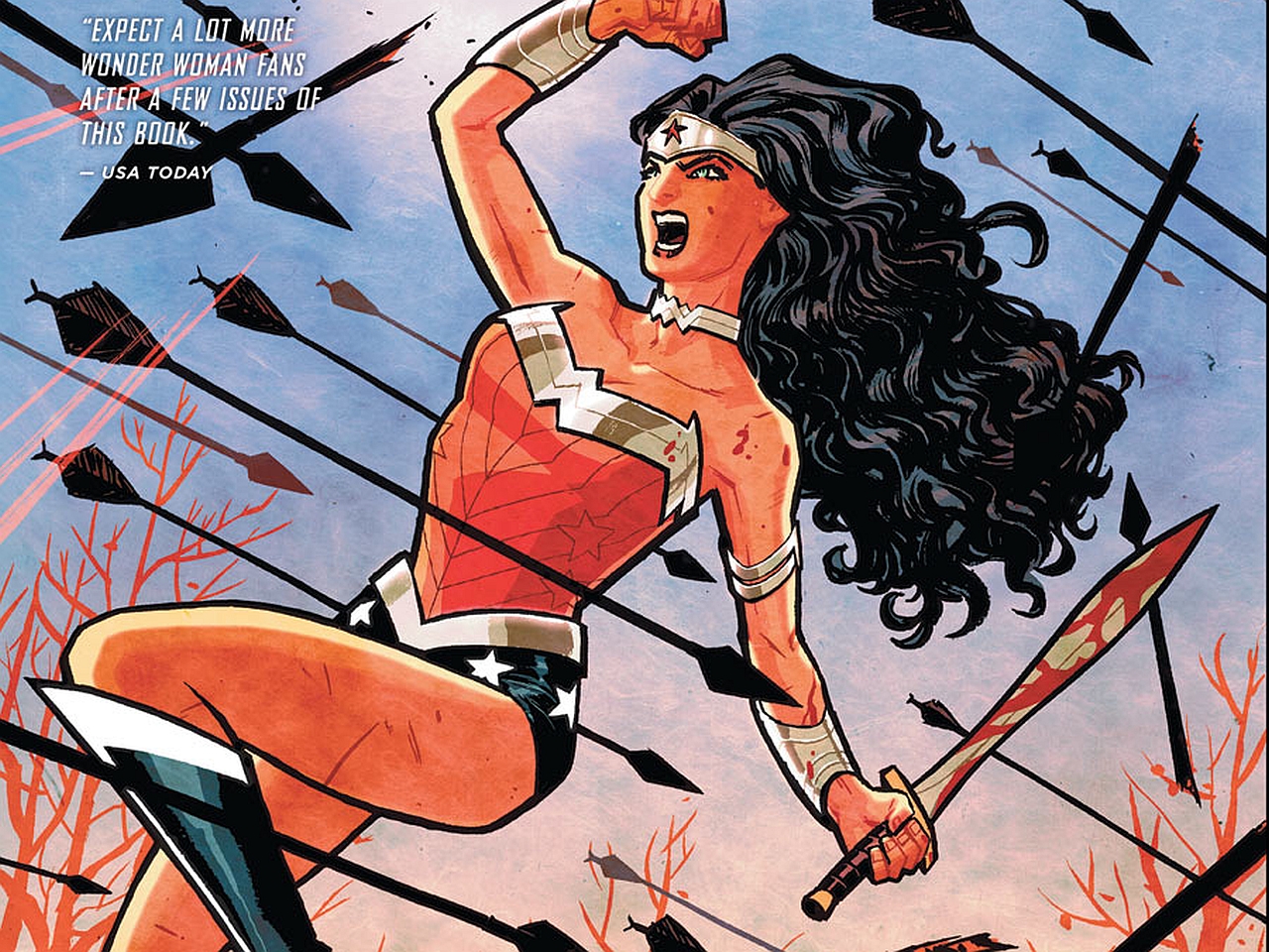 Handy-Wallpaper Comics, Wonderwoman kostenlos herunterladen.