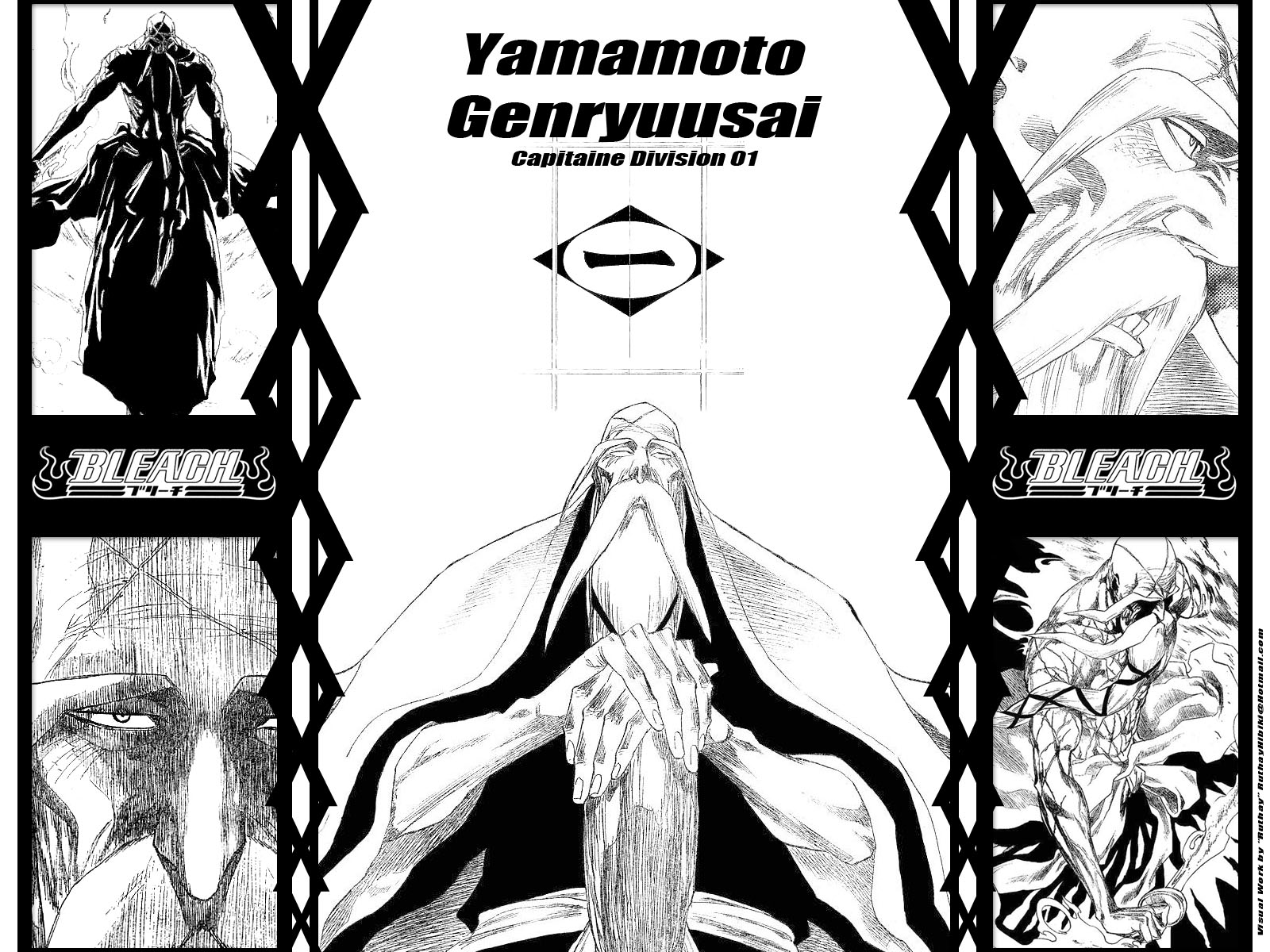 Descarga gratuita de fondo de pantalla para móvil de Genryūsai Shigekuni Yamamoto, Bleach: Burîchi, Animado.