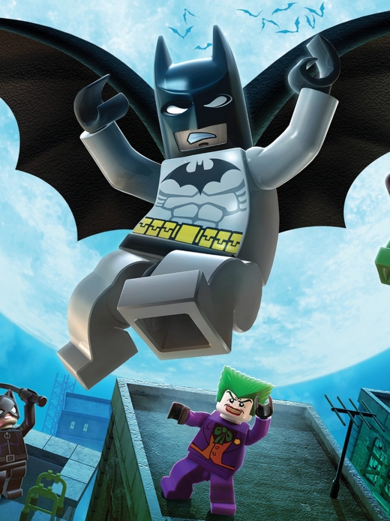 1089868 скачать обои видеоигры, lego batman: видеоигра, джокер, бэтмен, мистер фриз (dc comics), робин (комиксы dc), два лица, женщина кошка, лего - заставки и картинки бесплатно