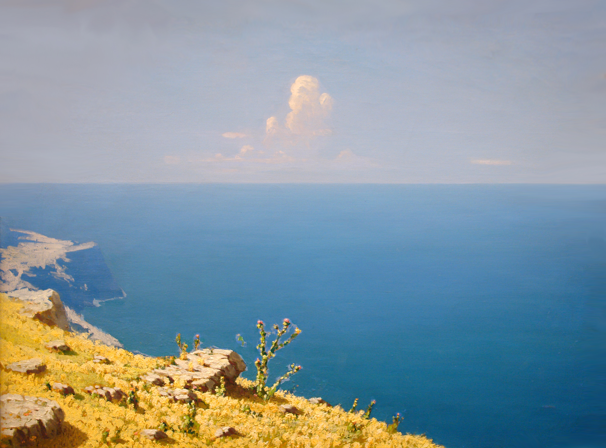 Laden Sie das Landschaft, Horizont, Küste, Ozean, Künstlerisch-Bild kostenlos auf Ihren PC-Desktop herunter