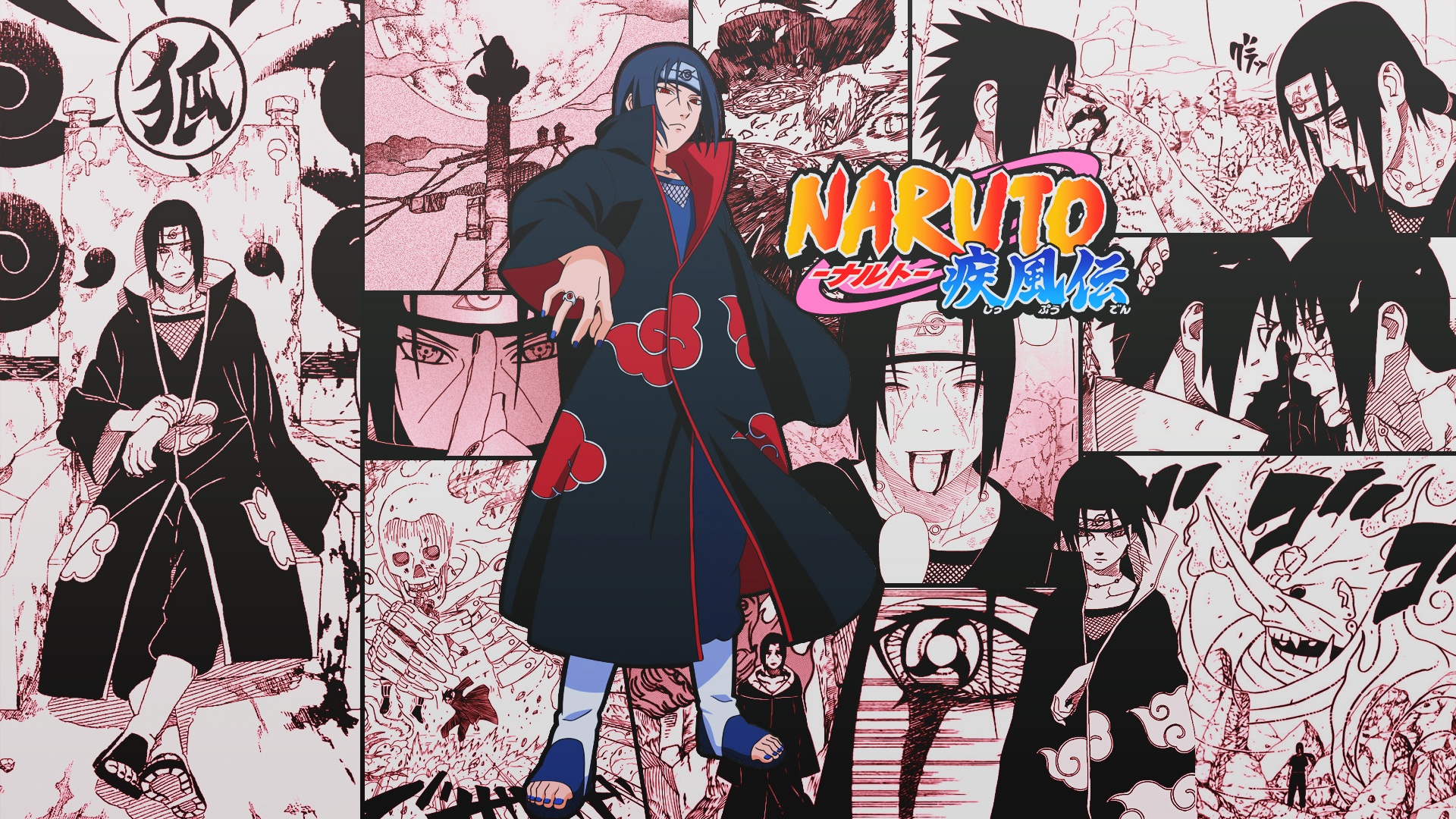 Panoramic Wallpapers Akatsuki (Naruto) 