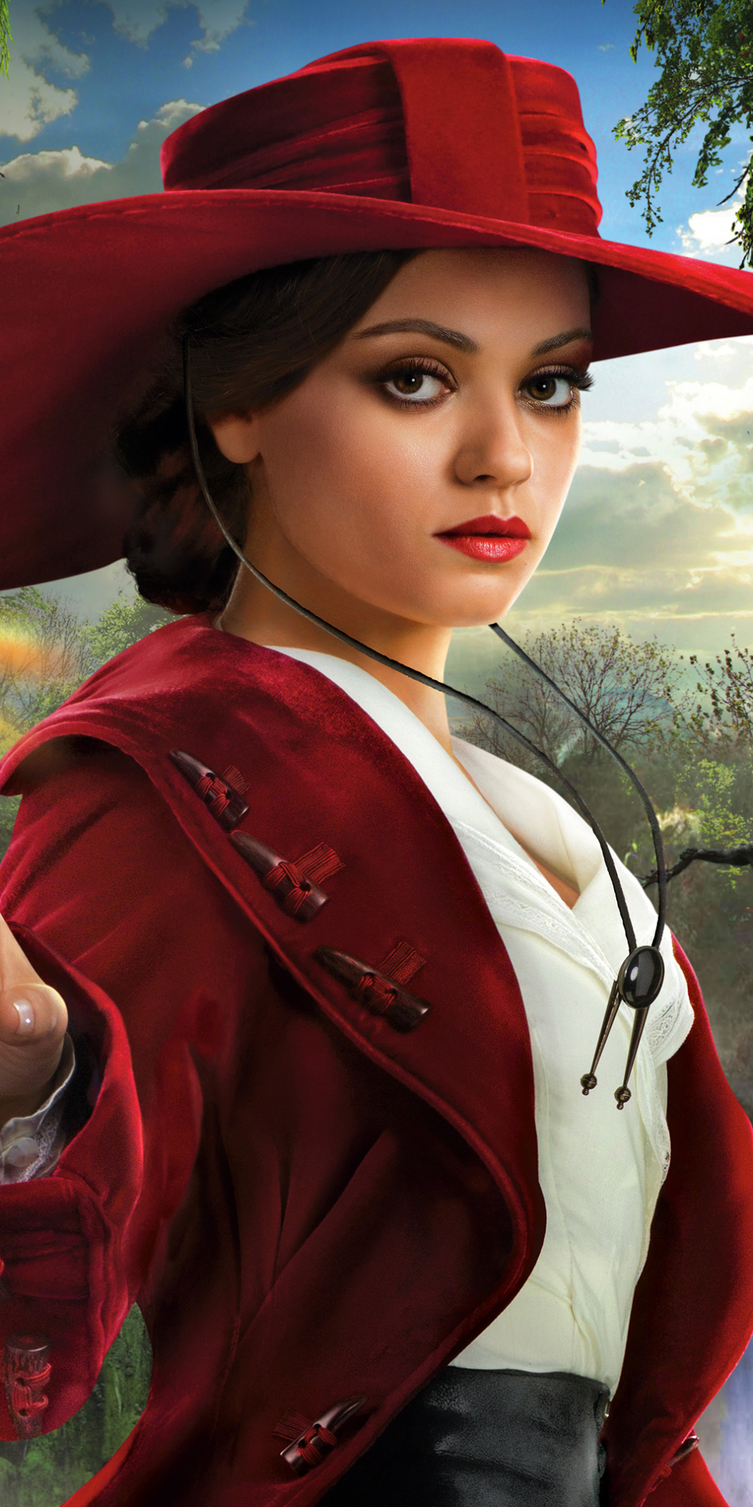 Handy-Wallpaper Mila Kunis, Filme, Die Fantastische Welt Von Oz kostenlos herunterladen.