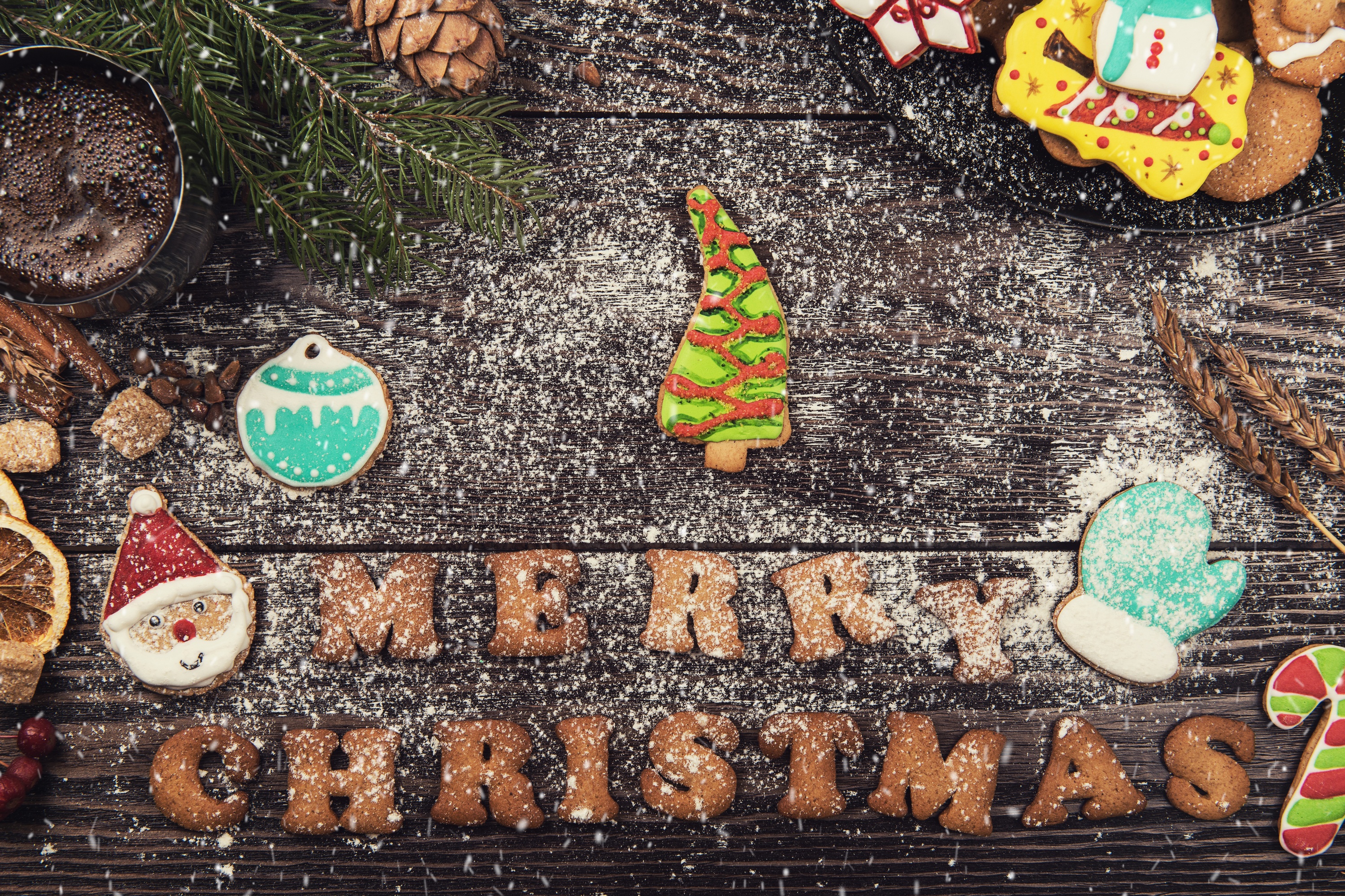 Download mobile wallpaper Christmas, Holiday, Cookie for free.