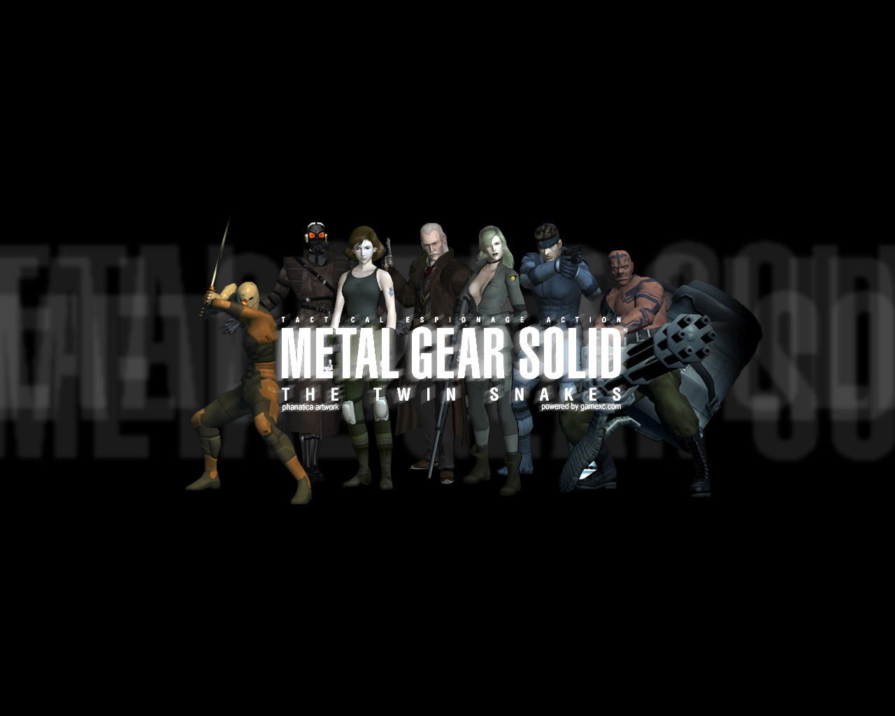 Téléchargez des papiers peints mobile Jeux Vidéo, Metal Gear Solid: The Twin Snakes gratuitement.