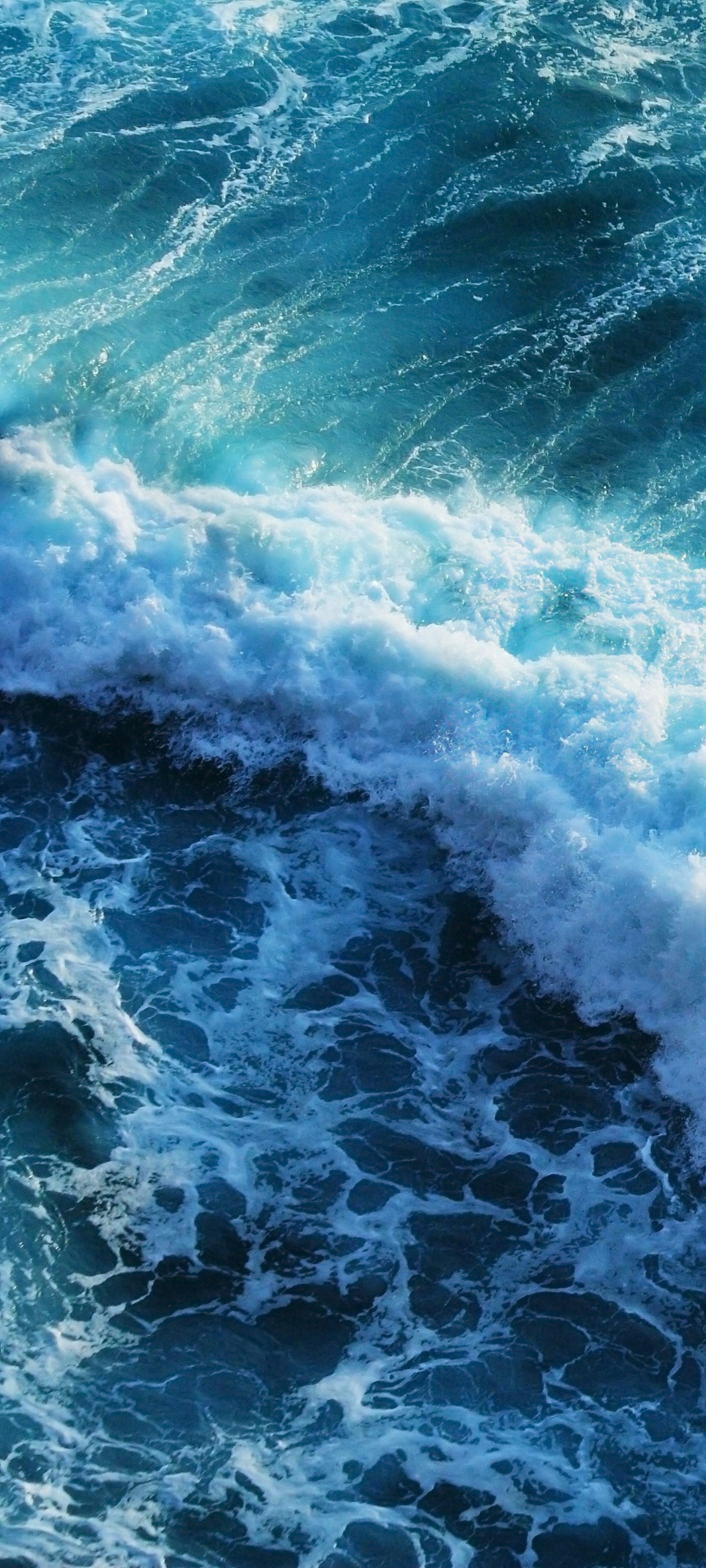 Download mobile wallpaper Ocean, Earth, Wave for free.