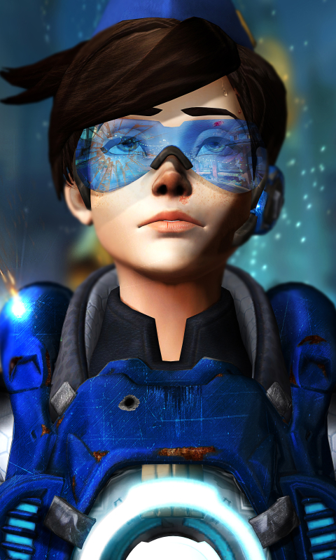 Download mobile wallpaper Overwatch, Video Game, Tracer (Overwatch) for free.