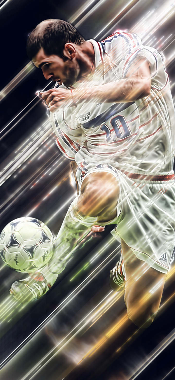 Descarga gratuita de fondo de pantalla para móvil de Fútbol, Deporte, Francés, Zinedine Zidane.