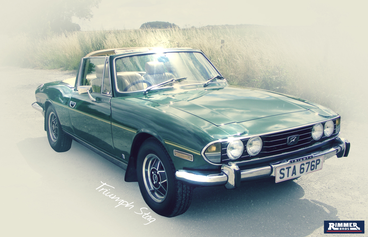 Download mobile wallpaper Vehicles, Stag, Triumph Stag for free.