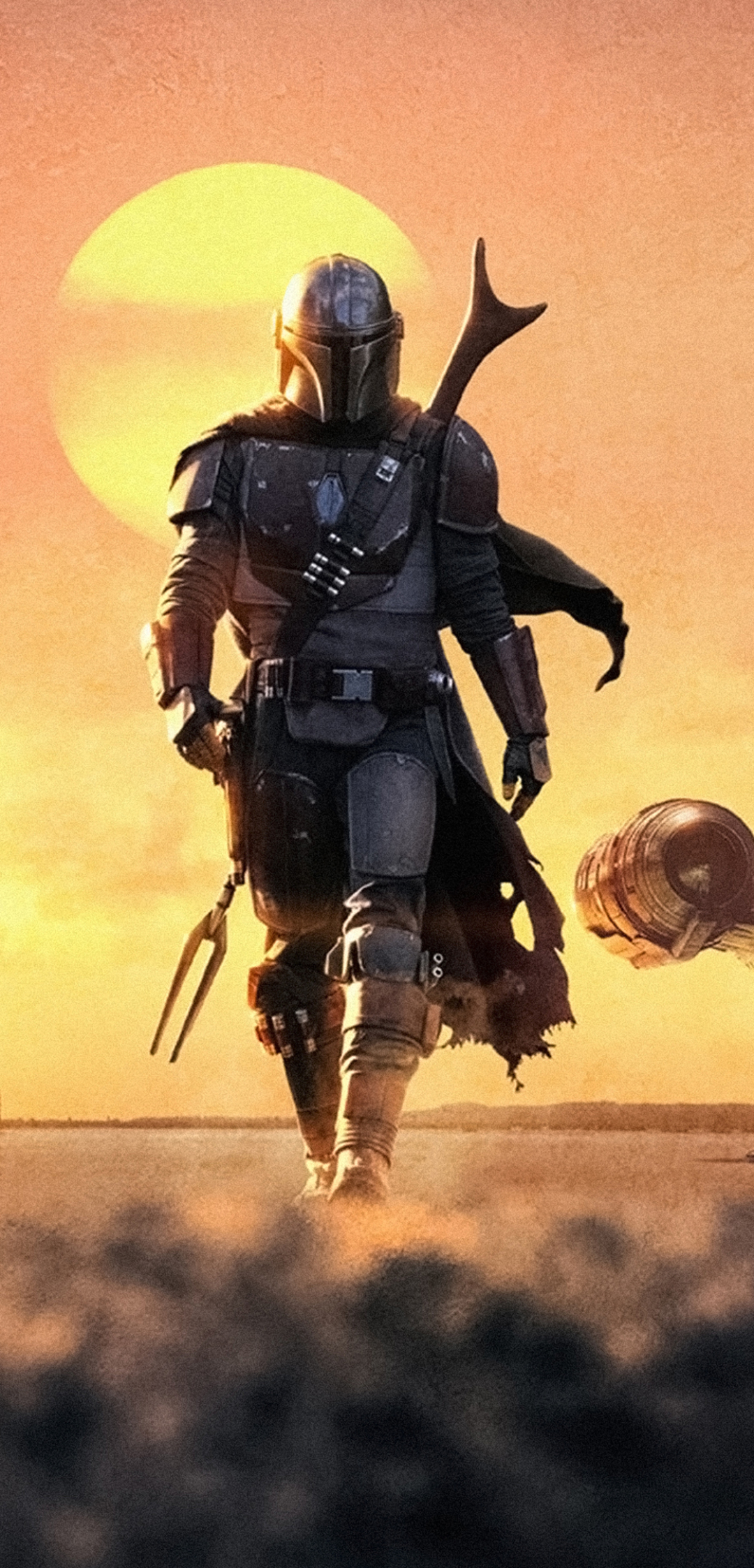 Handy-Wallpaper Fernsehserien, Krieg Der Sterne, The Mandalorian, Der Mandalorianer (Fernsehserie) kostenlos herunterladen.