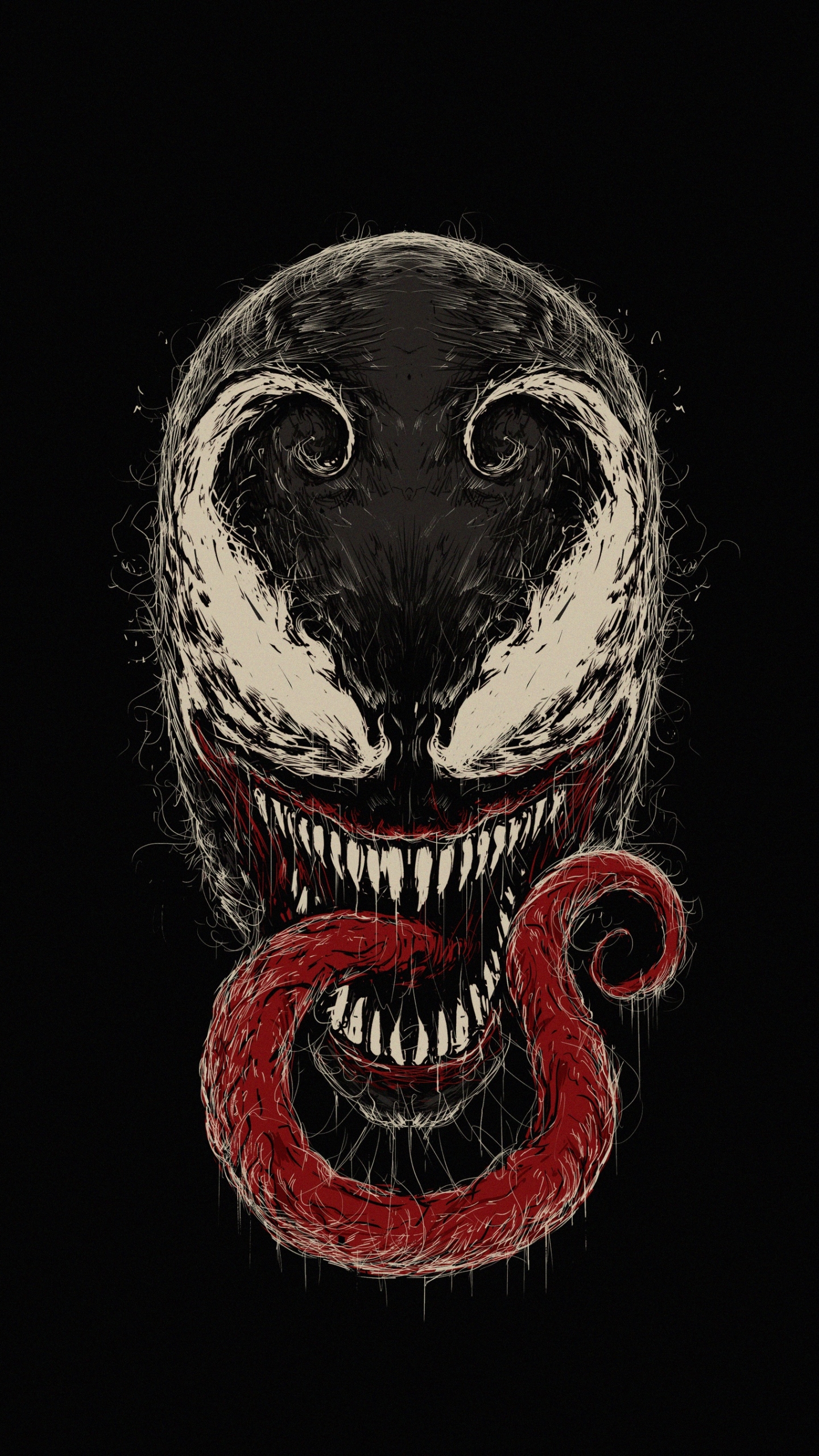 Handy-Wallpaper Comics, Venom kostenlos herunterladen.