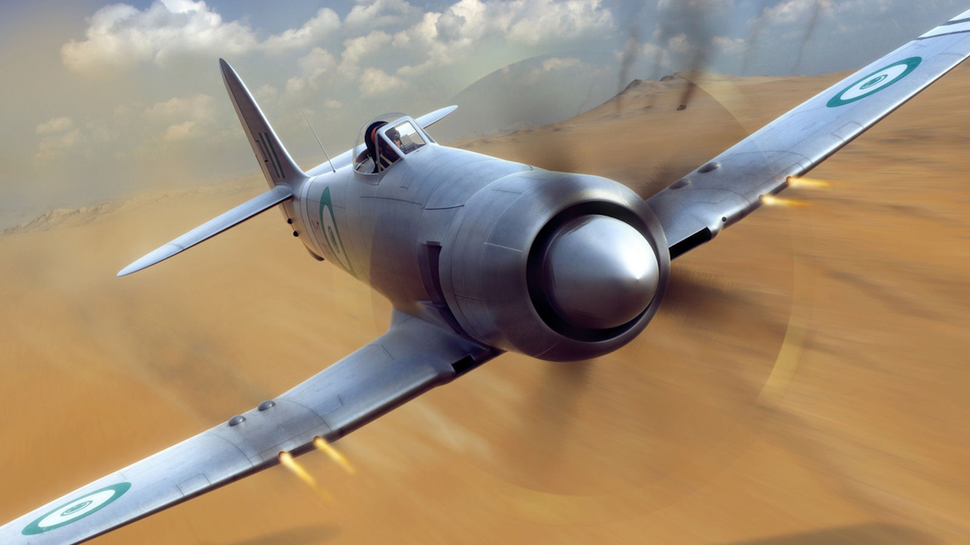 Laden Sie Hawker Sea Fury HD-Desktop-Hintergründe herunter