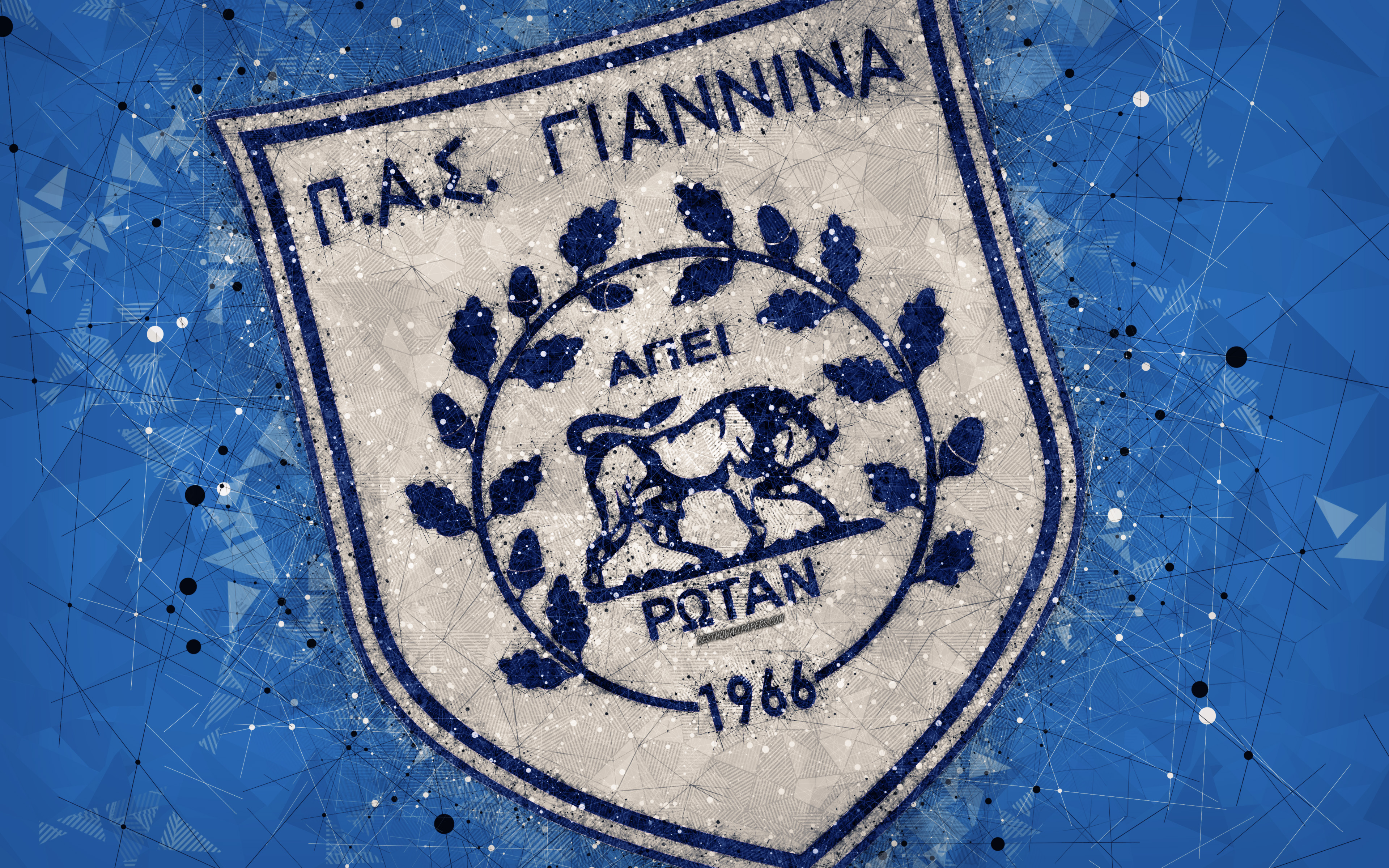 Download mobile wallpaper Sports, Logo, Emblem, Soccer, Pas Giannina F C for free.