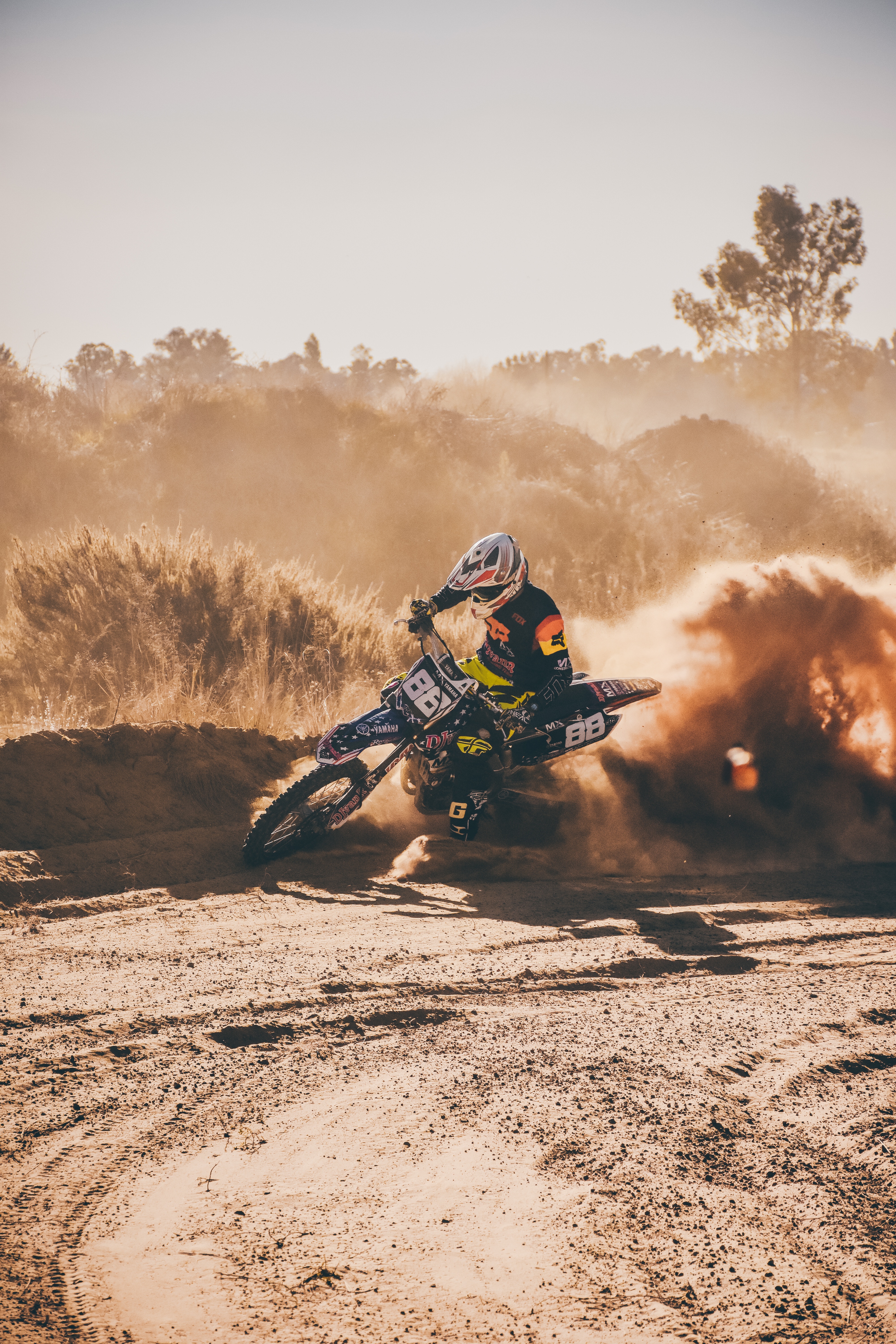 sports, off road, rally, races, motorcyclist, motorcycle, impassability, drift
