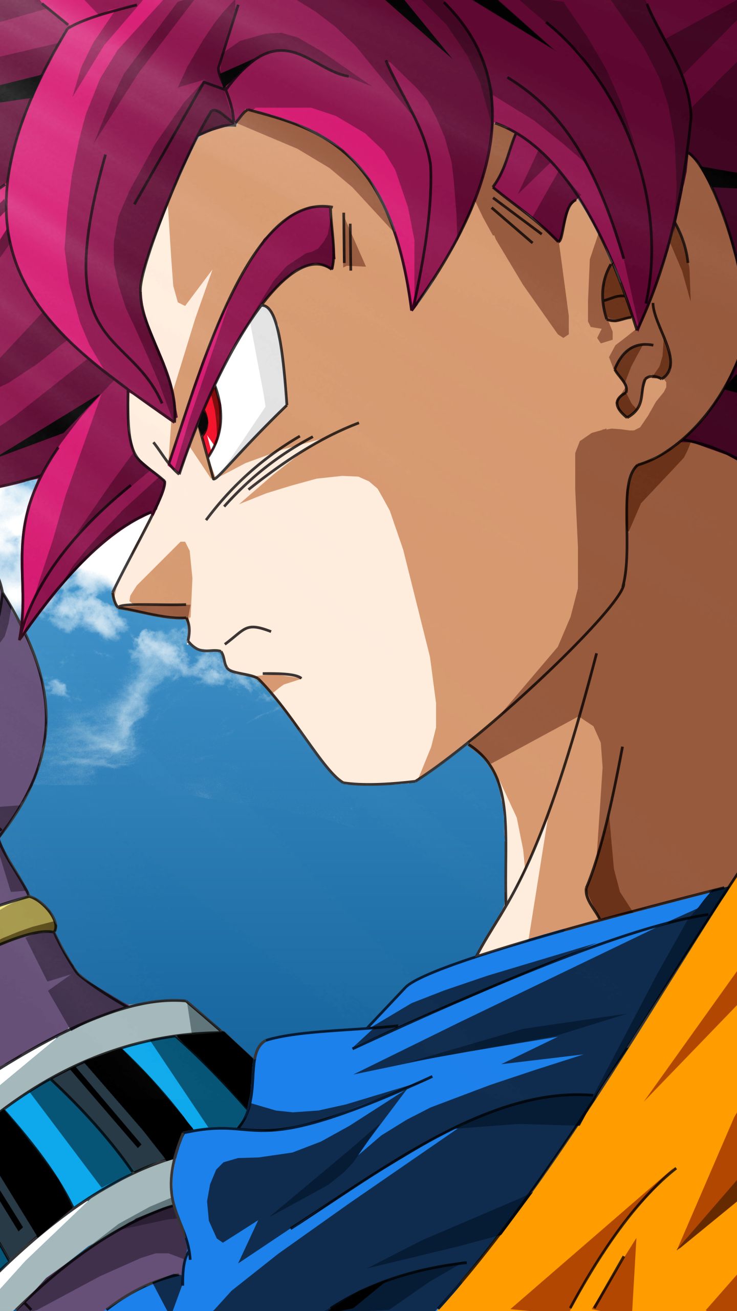 Download mobile wallpaper Anime, Dragon Ball, Goku, Beerus (Dragon Ball), Dragon Ball Super for free.