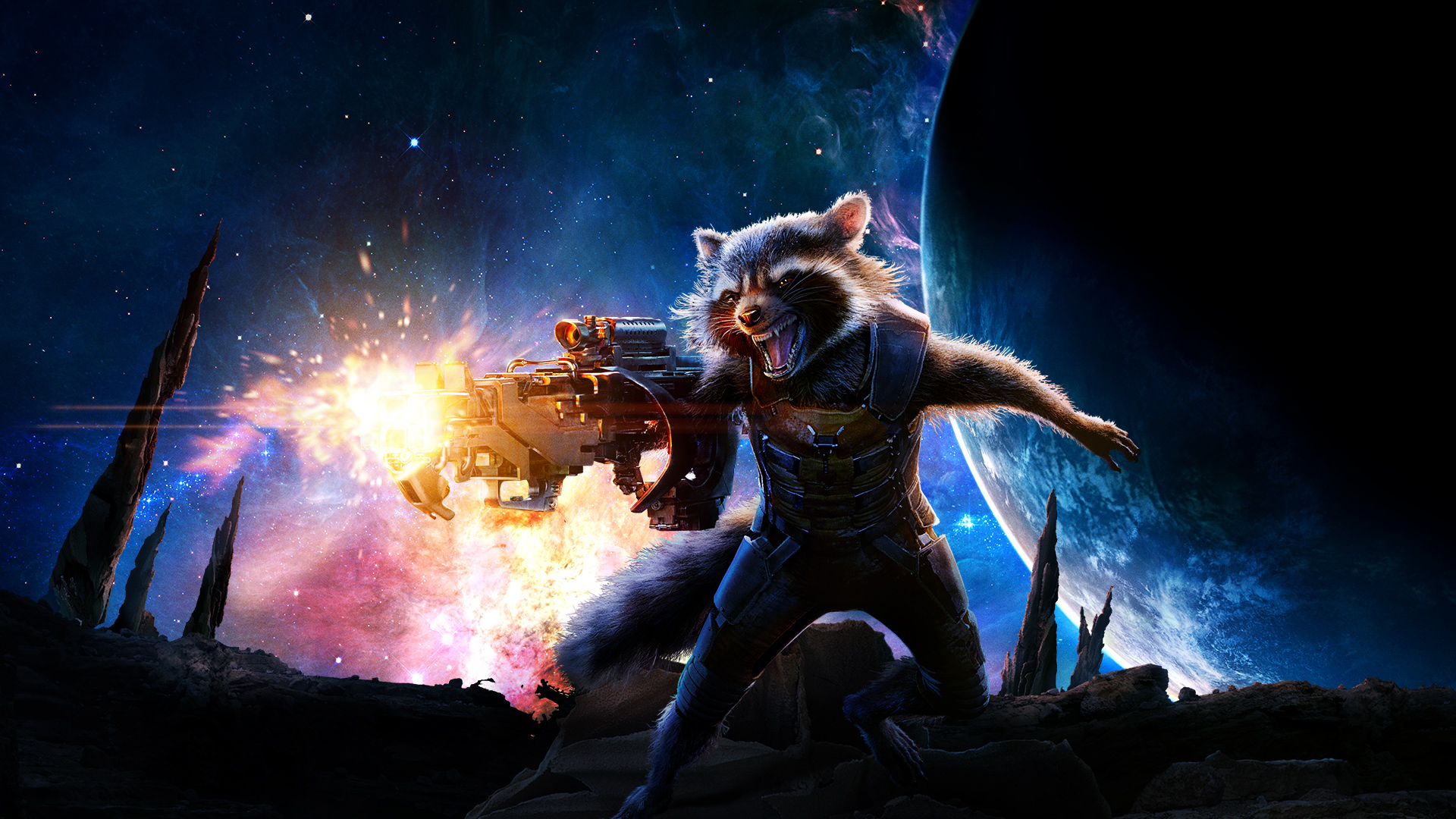 Baixe gratuitamente a imagem Filme, Guardiões Da Galáxia, Rocket Raccoon na área de trabalho do seu PC