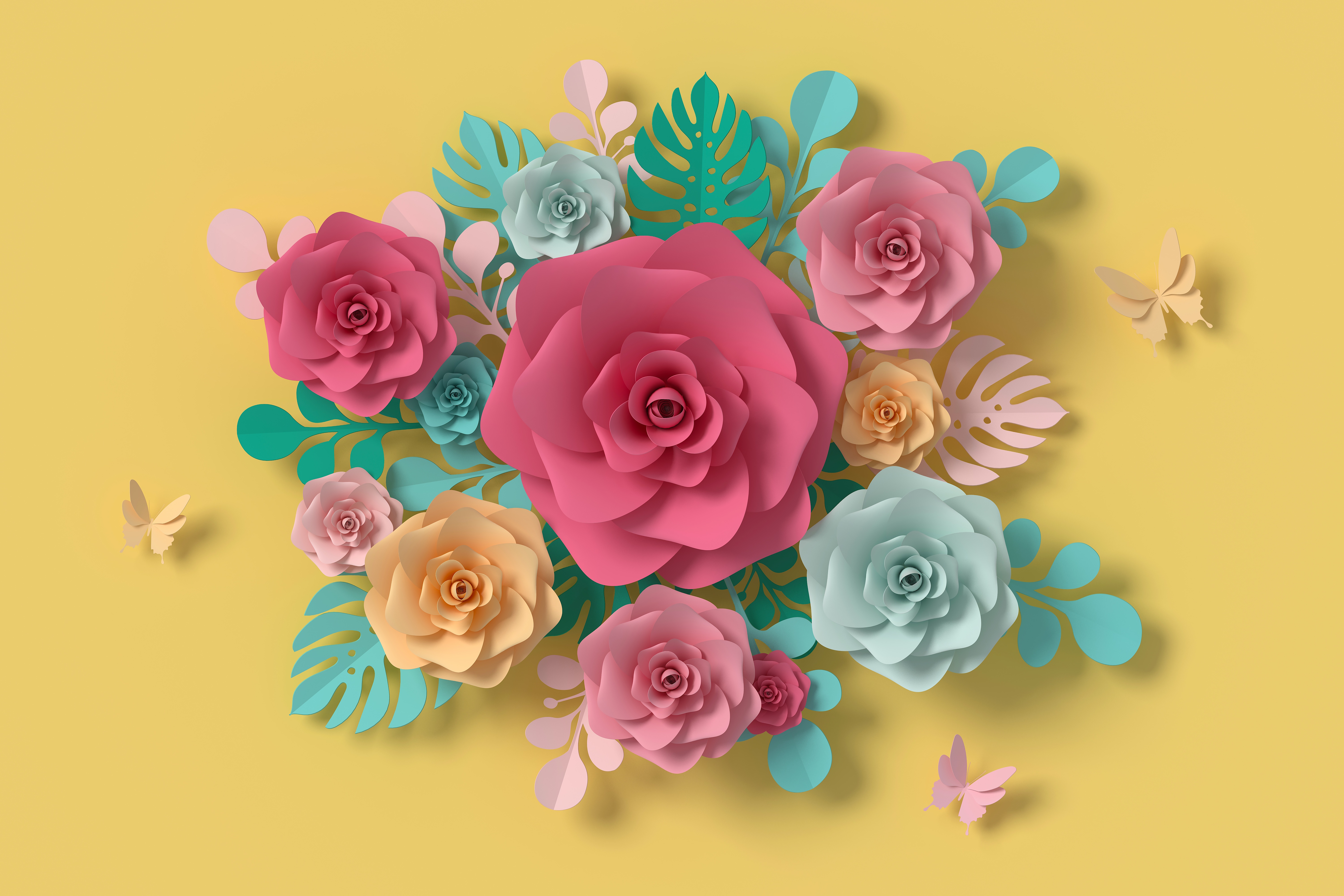 無料モバイル壁紙フラワーズ, 花, 薔薇, 色, 芸術的をダウンロードします。
