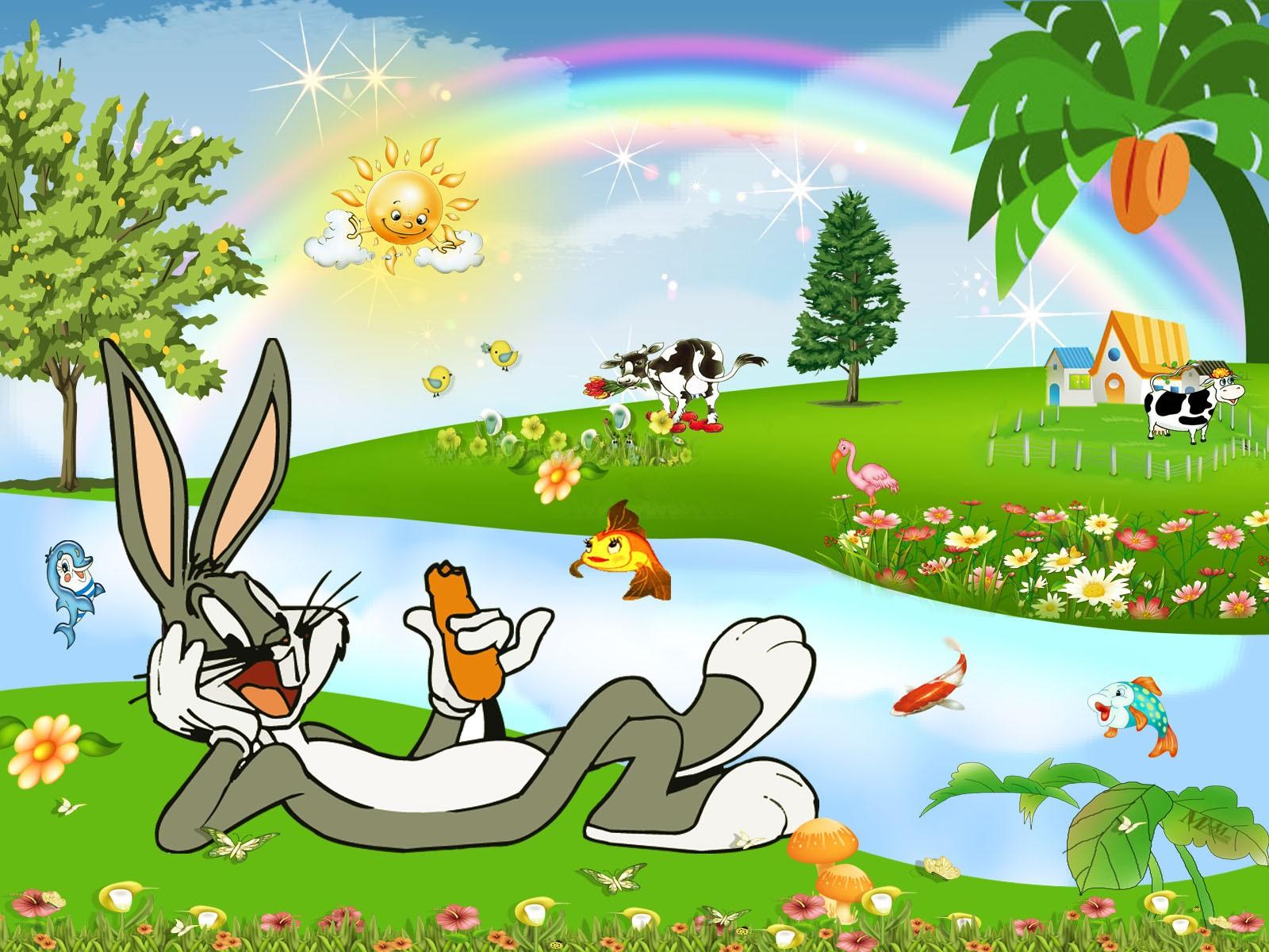163316 Hintergrundbild herunterladen fernsehserien, looney tunes, bugs bunny, karikatur - Bildschirmschoner und Bilder kostenlos