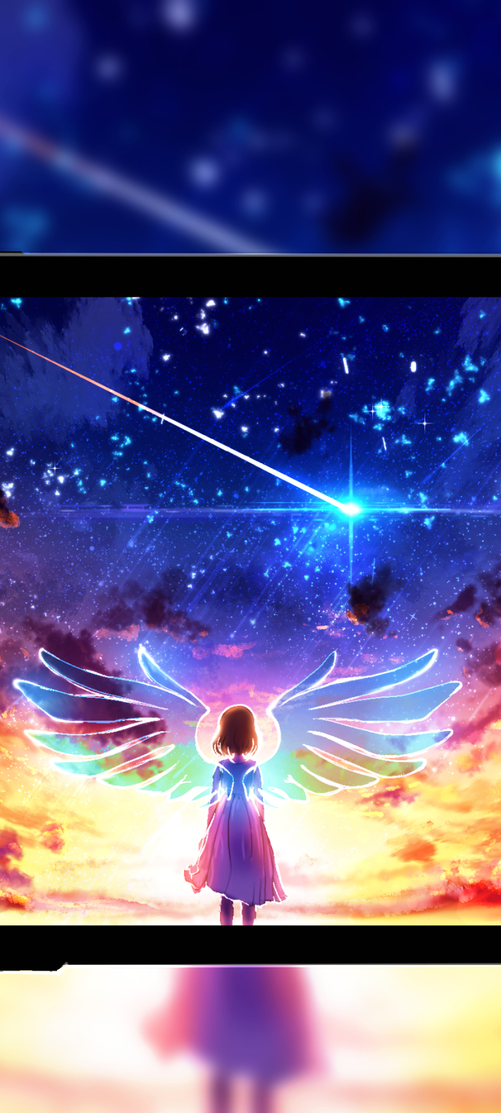 Download mobile wallpaper Anime, Wings, Original for free.