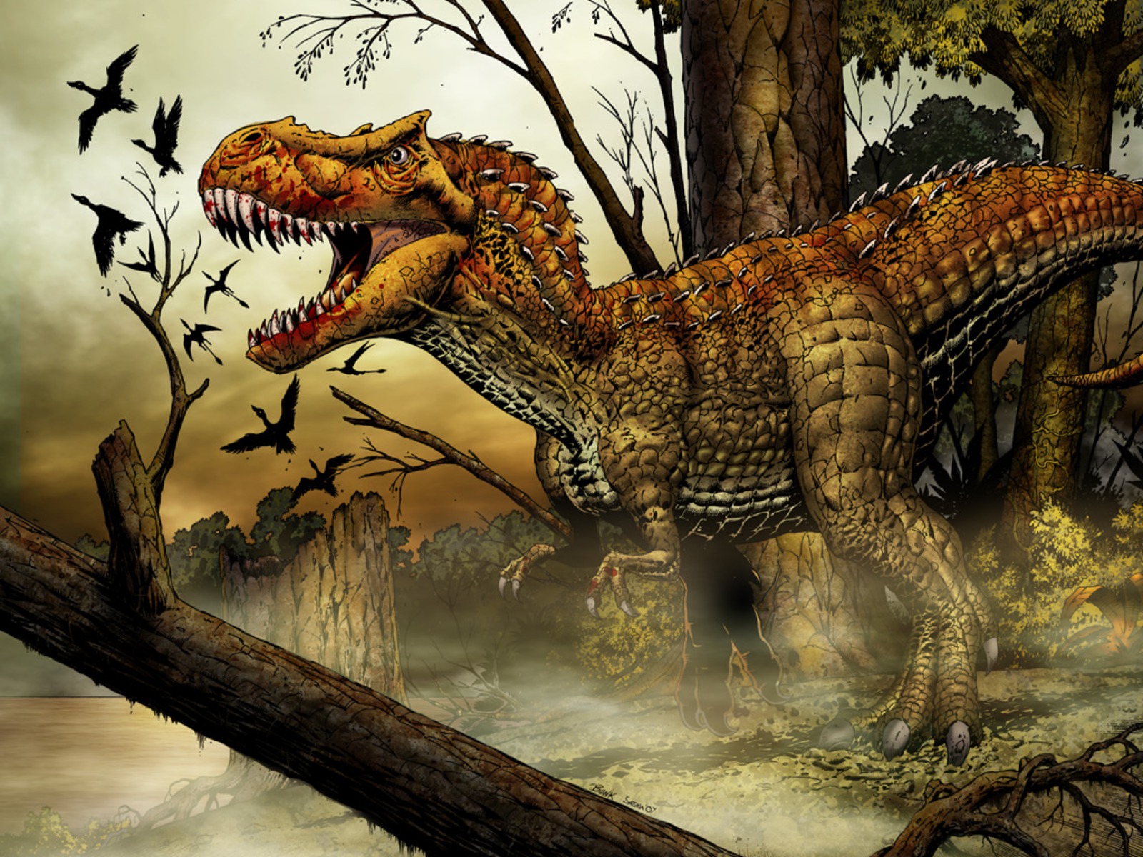 263105 Bild herunterladen tiere, tyrannosaurus rex, dinosaurier - Hintergrundbilder und Bildschirmschoner kostenlos