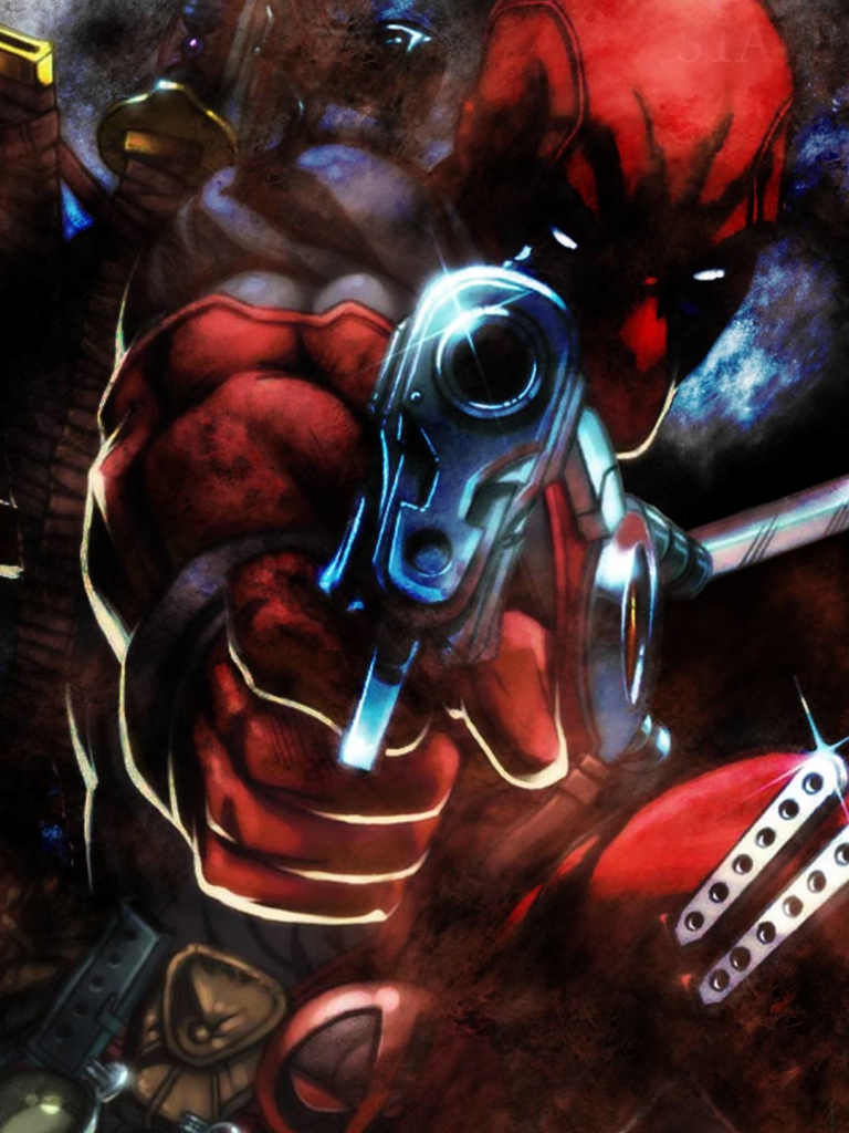 Download mobile wallpaper Deadpool, Comics, Merc With A Mouth, Cable & Deadpool for free.