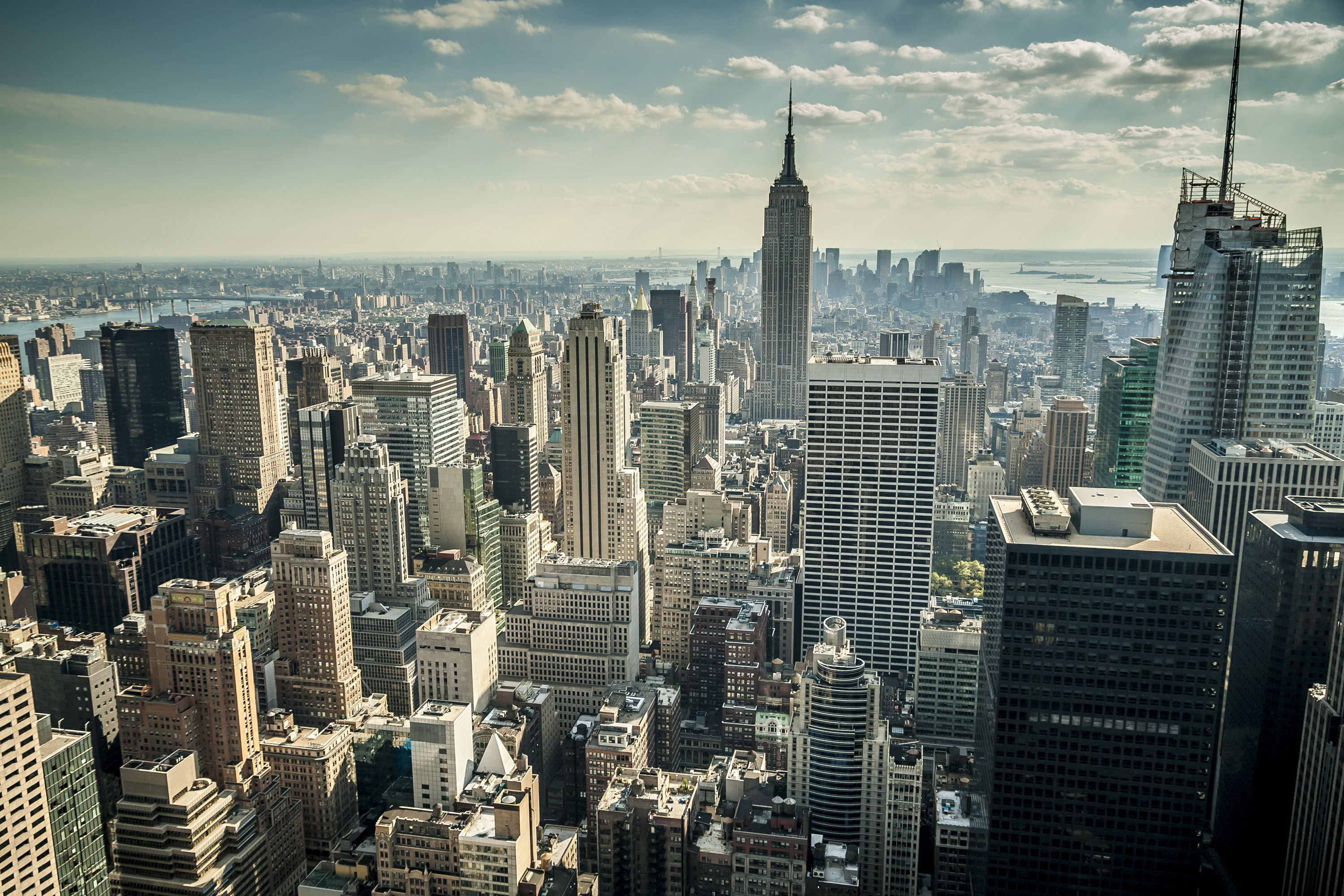 Téléchargez gratuitement l'image Villes, Manhattan, Construction Humaine sur le bureau de votre PC