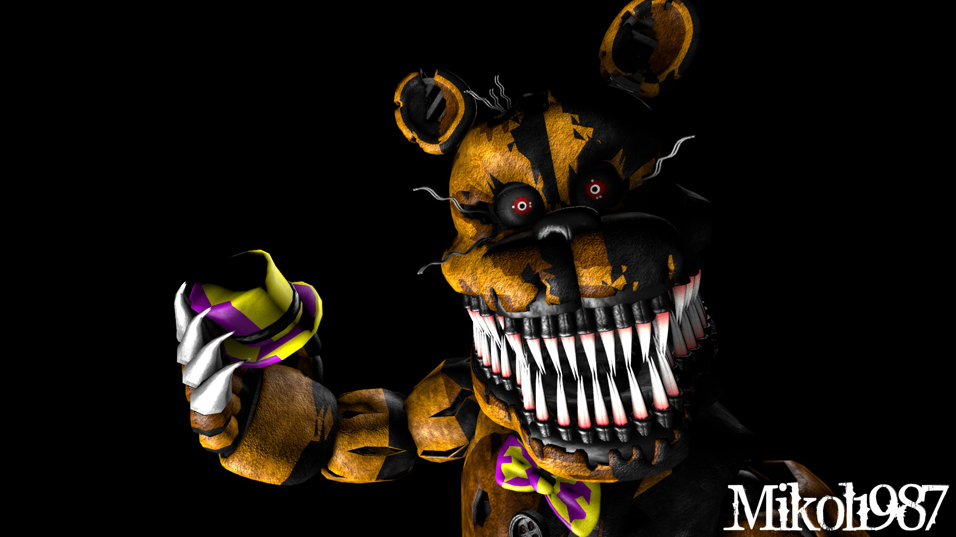 Download mobile wallpaper Video Game, Five Nights At Freddy's 4 for free.