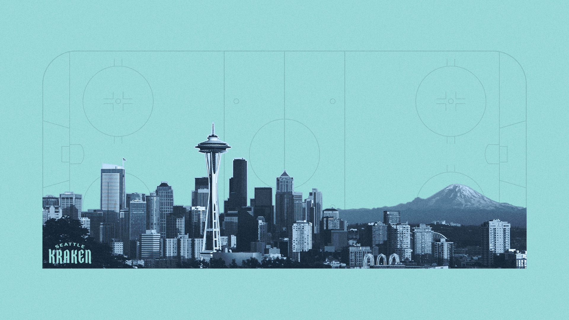 Laden Sie Seattle Kraken HD-Desktop-Hintergründe herunter