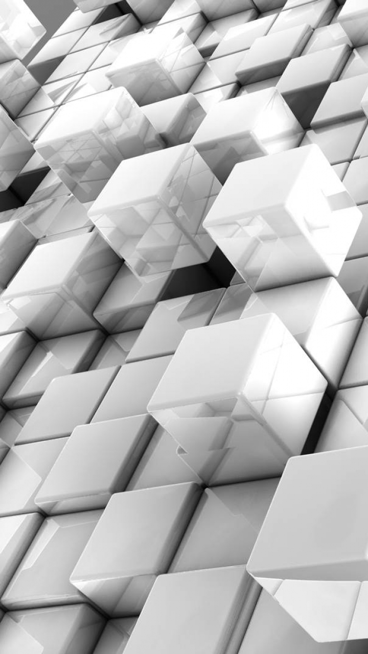 Download mobile wallpaper Abstract, Cube, Geometry for free.