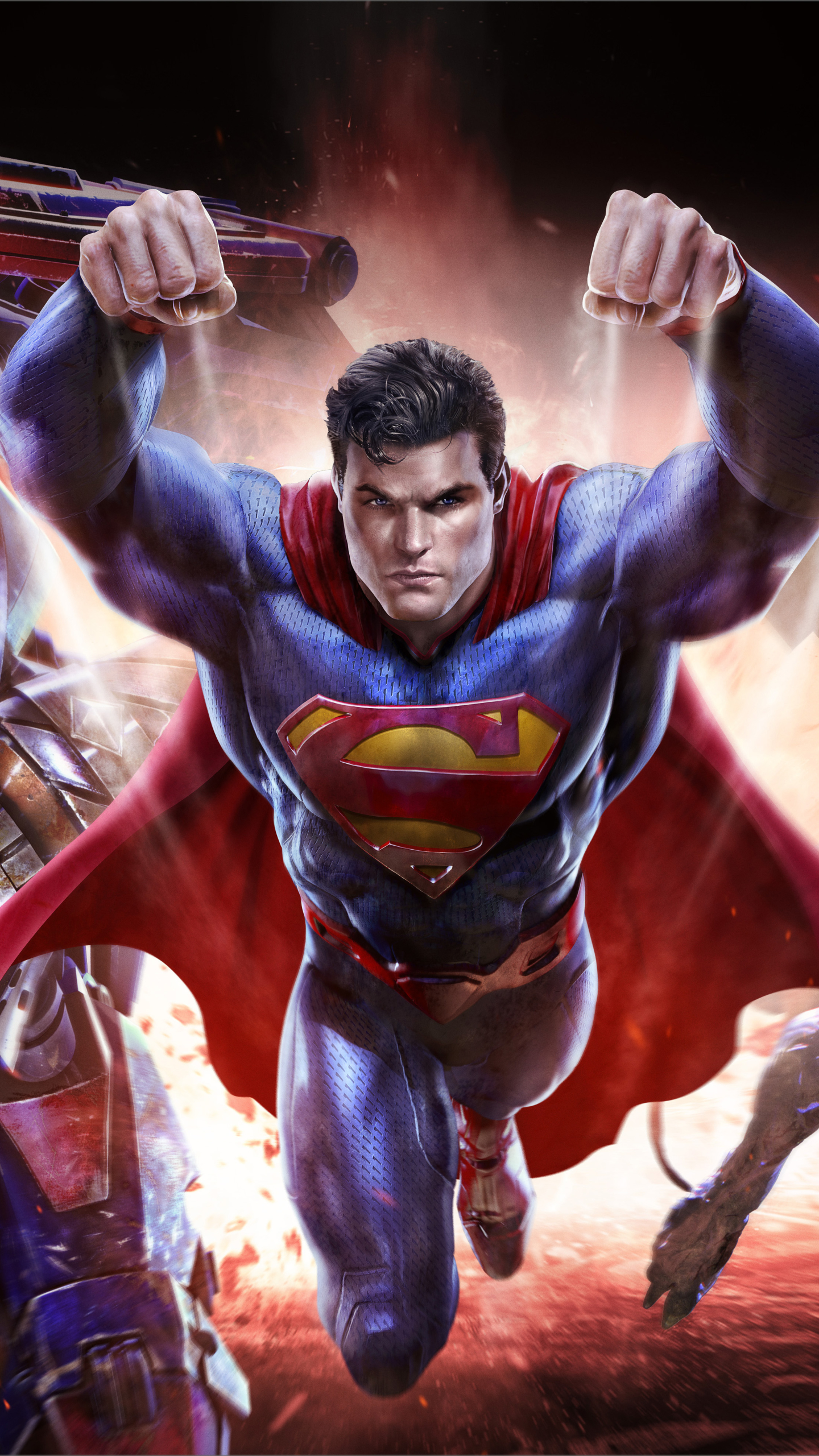 Download mobile wallpaper Superman, Video Game, Infinite Crisis for free.