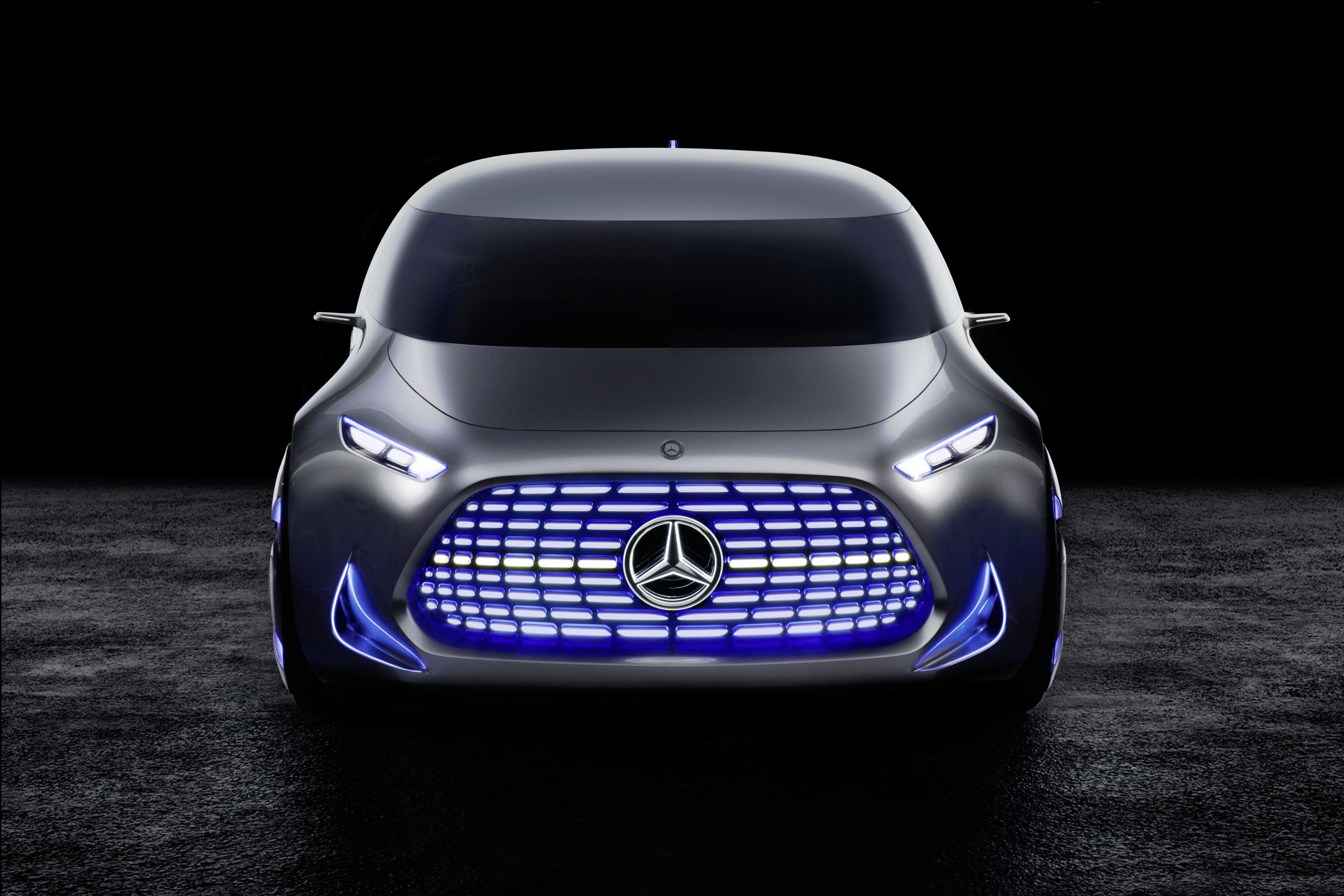 Популярні заставки і фони Mercedes Benz Vision Tokyo на комп'ютер
