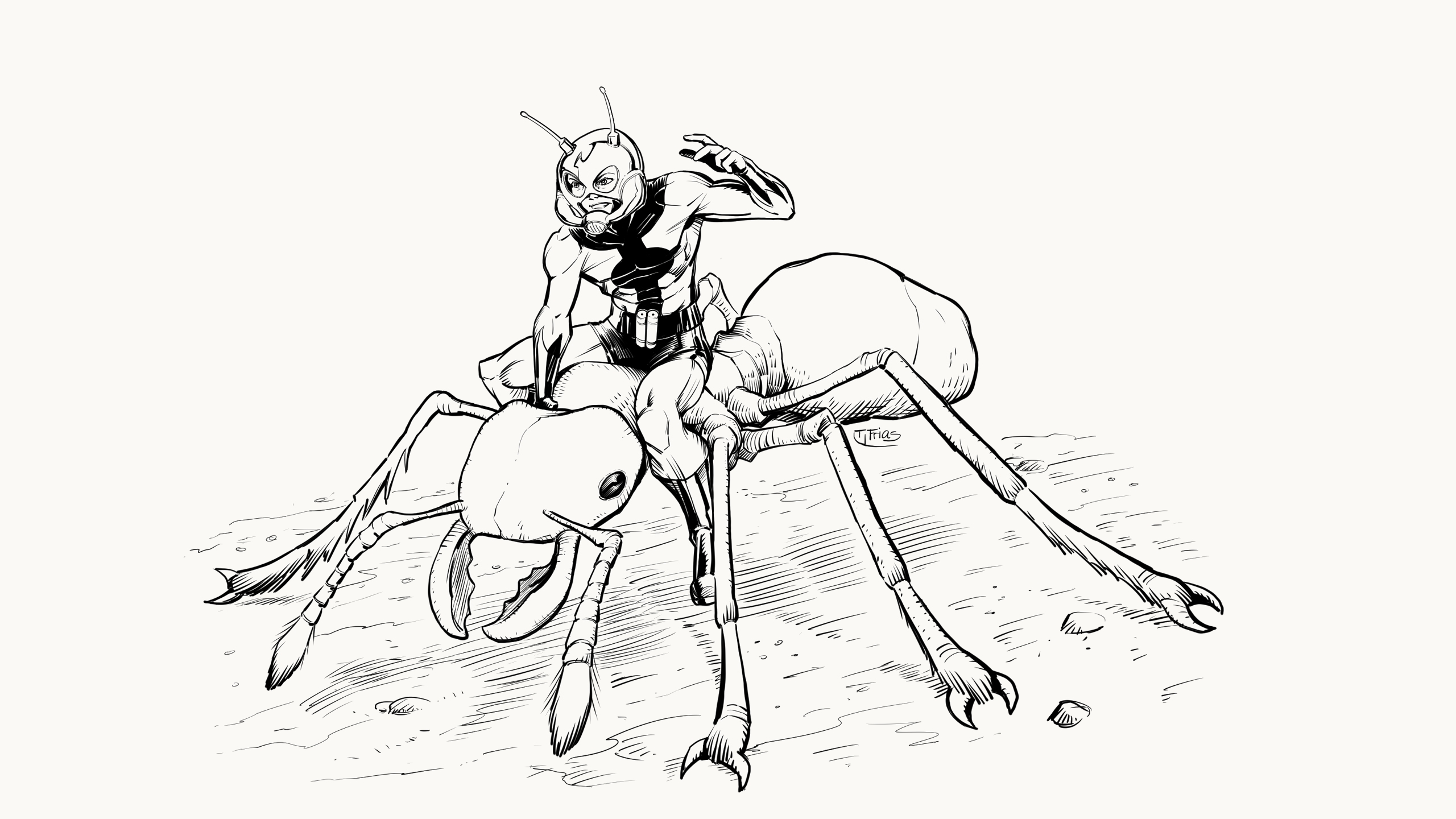 Handy-Wallpaper Comics, Ant Man kostenlos herunterladen.