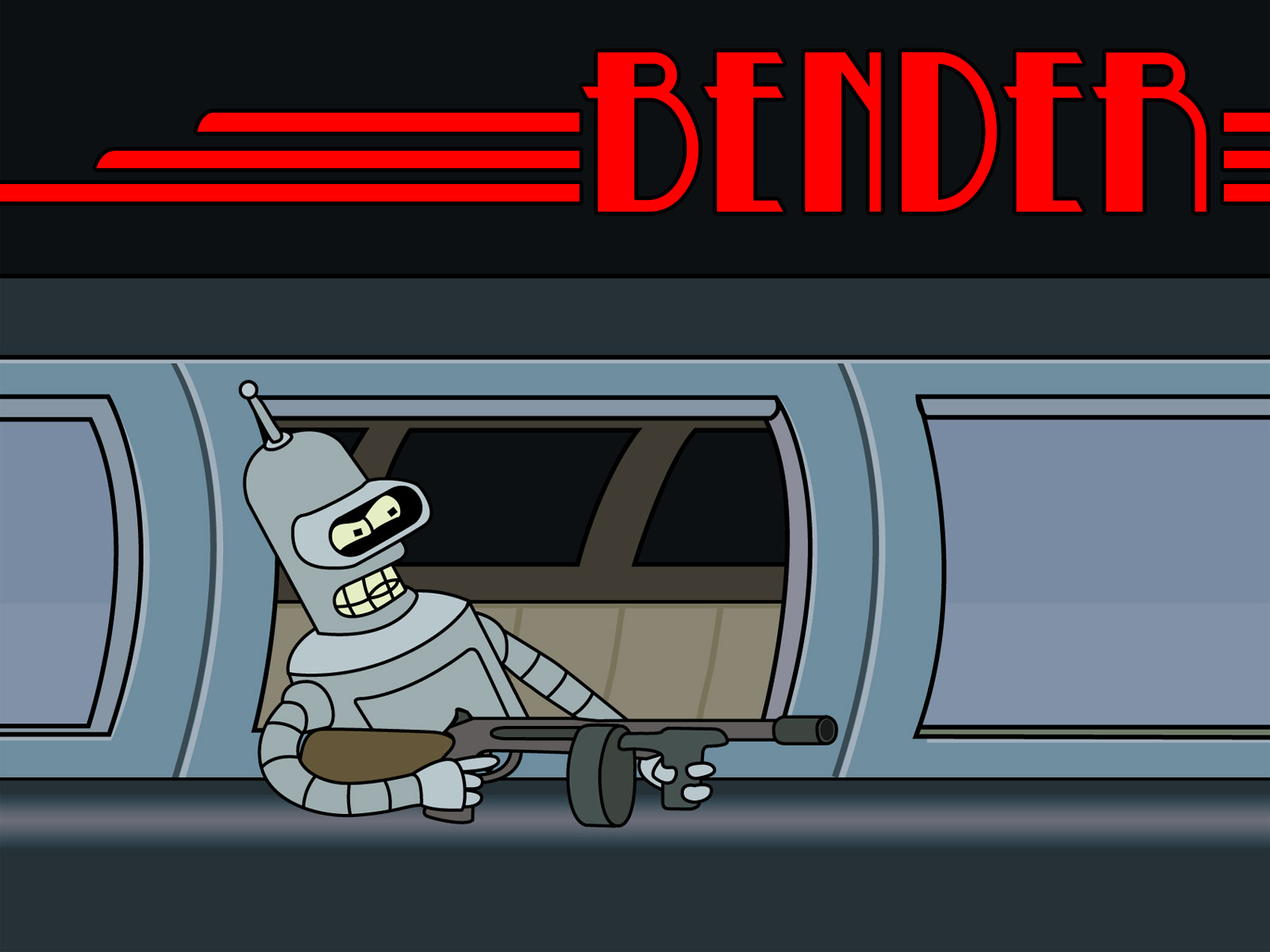 Desktop Backgrounds Bender (Futurama) 