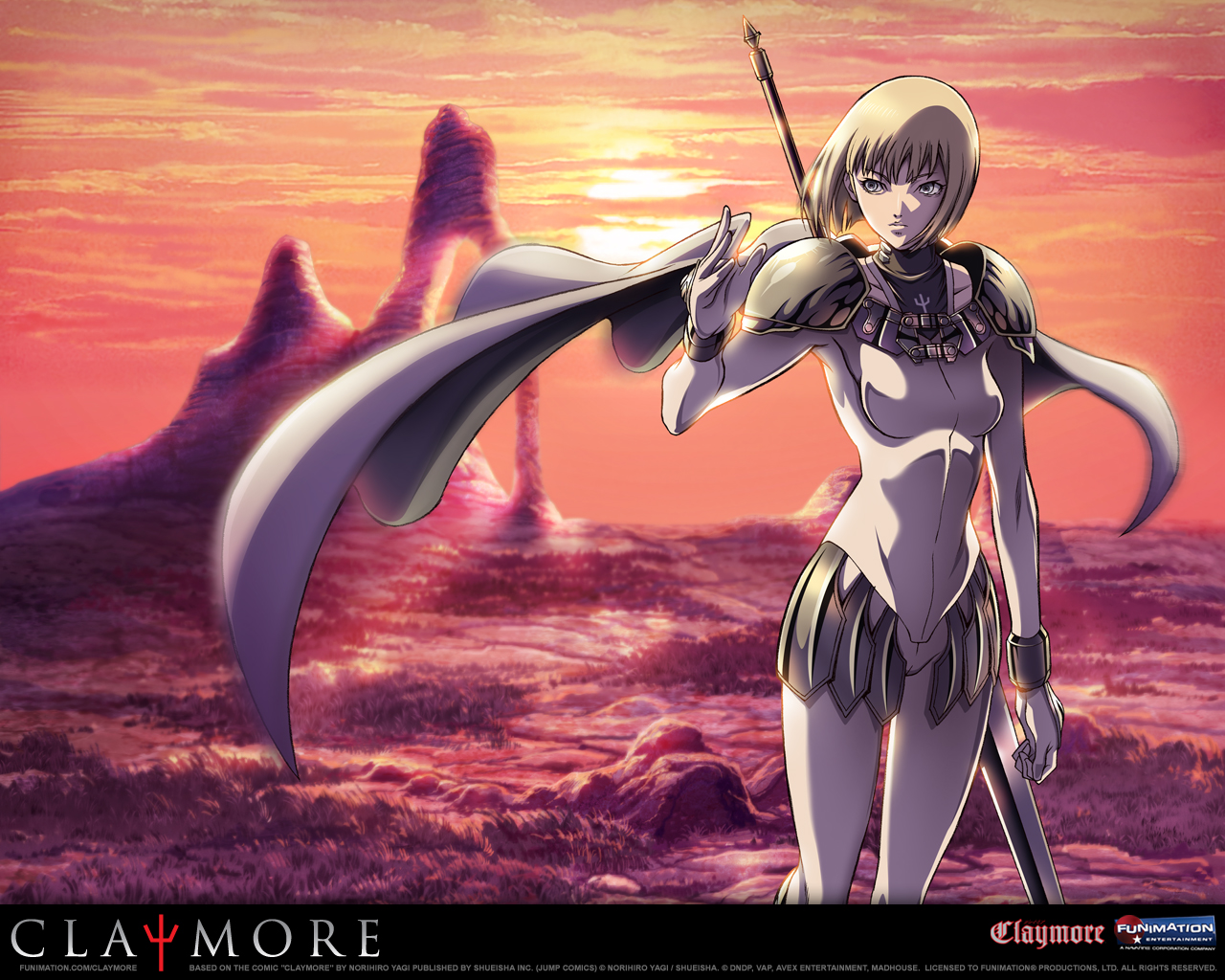 Free download wallpaper Anime, Claymore on your PC desktop